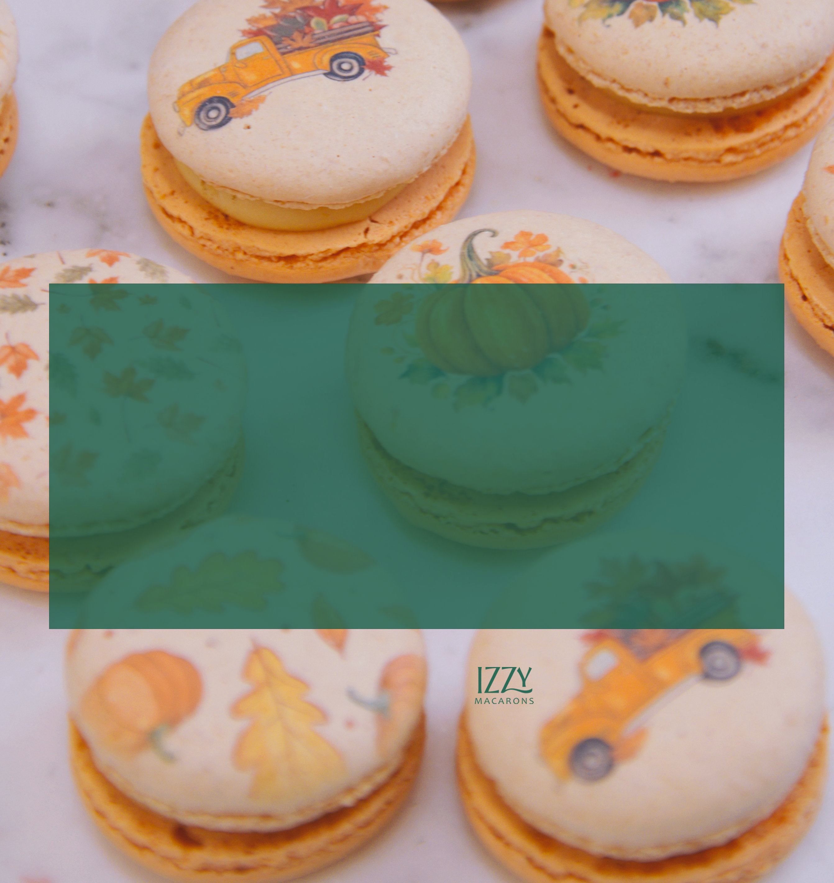Thanksgiving macarons