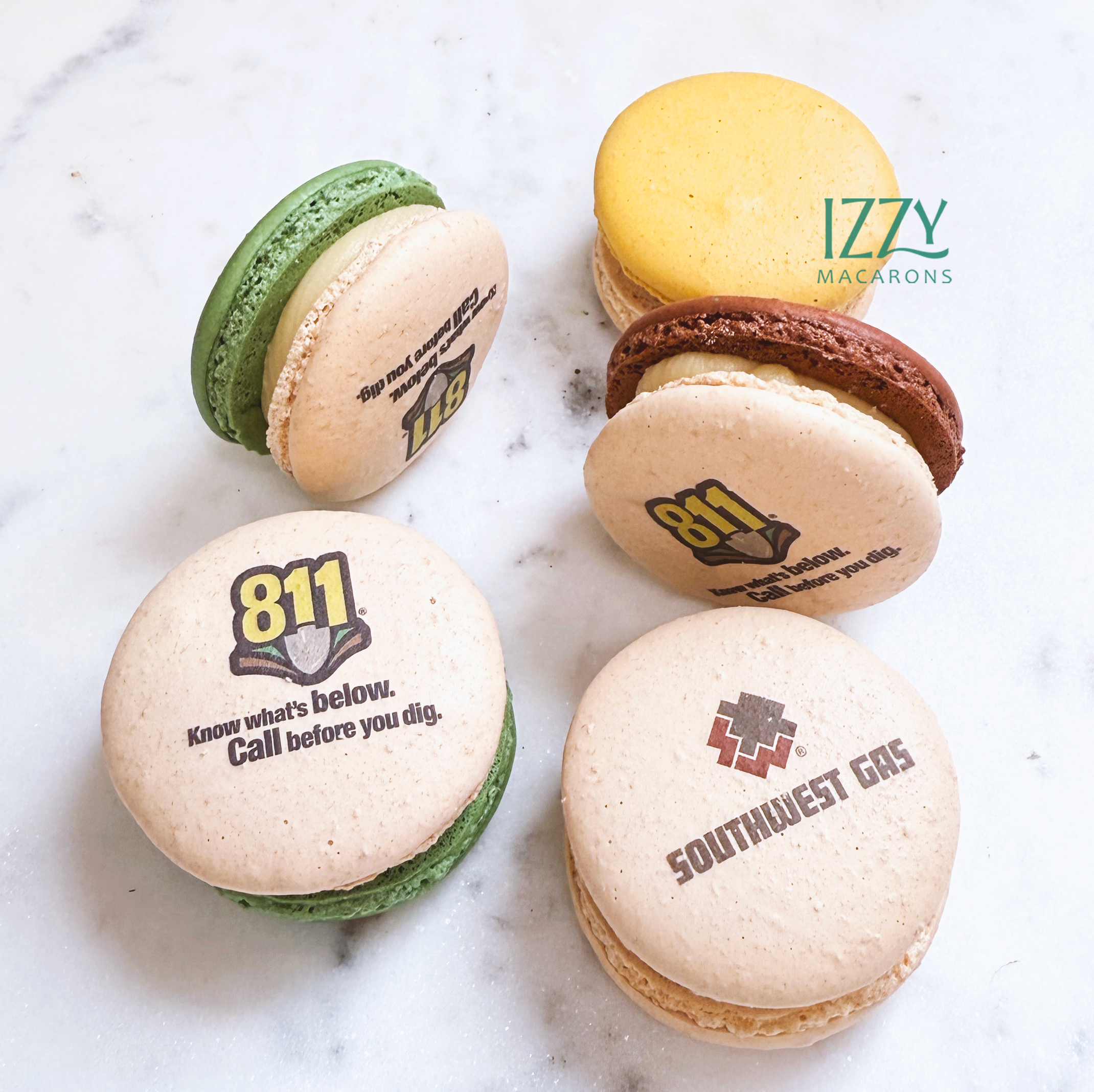 Picture/ Logo Macarons - Edible Print