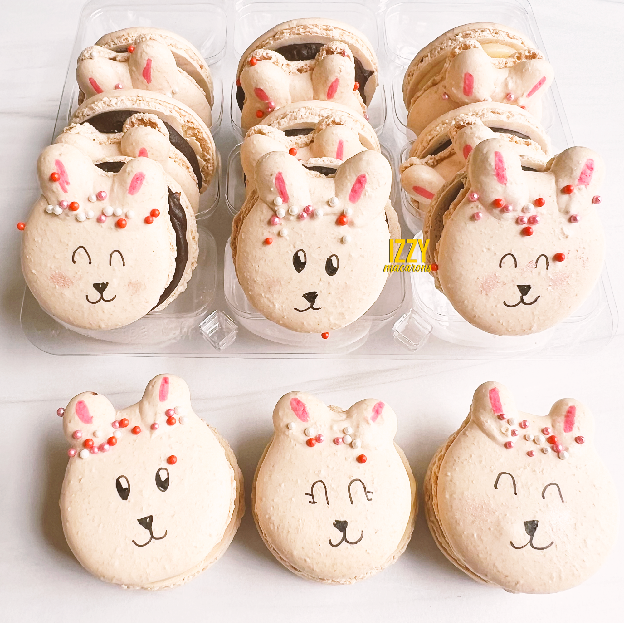 Bunny Macarons