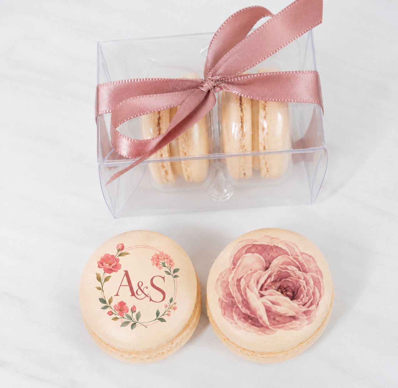 Customized Party Favor Macarons