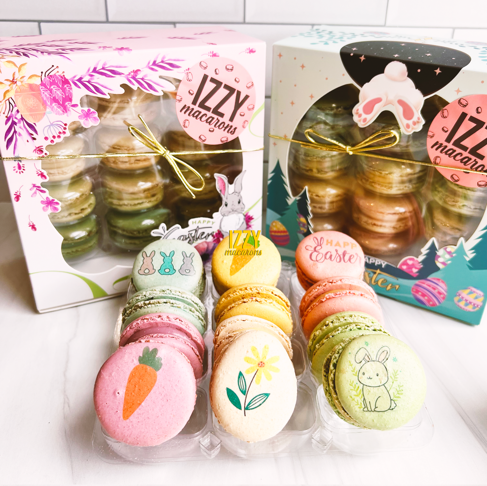 Easter Macarons - Assorted Prints/Colors