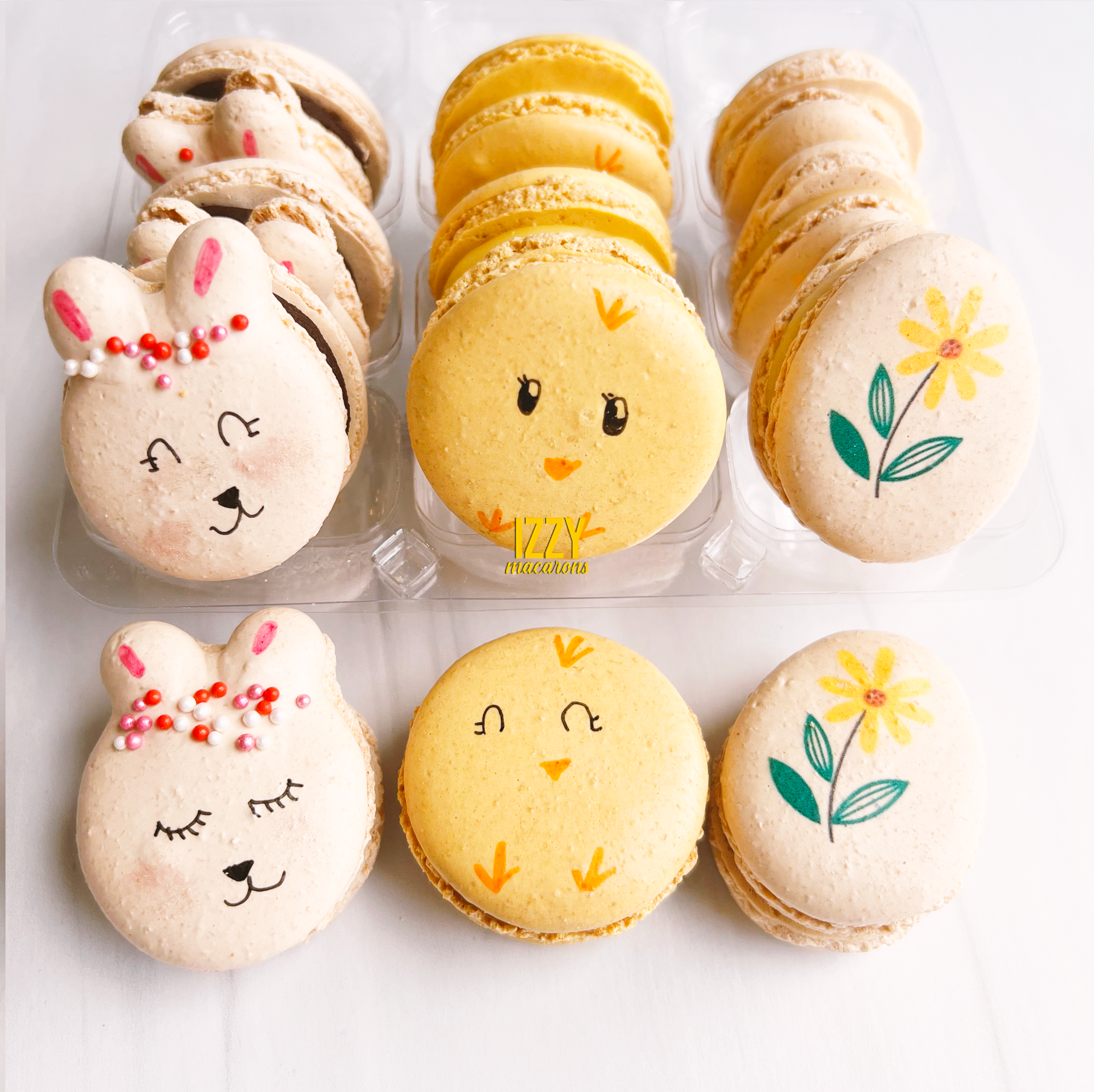 Easter Macarons - Easter Egg, Bunny, Chick