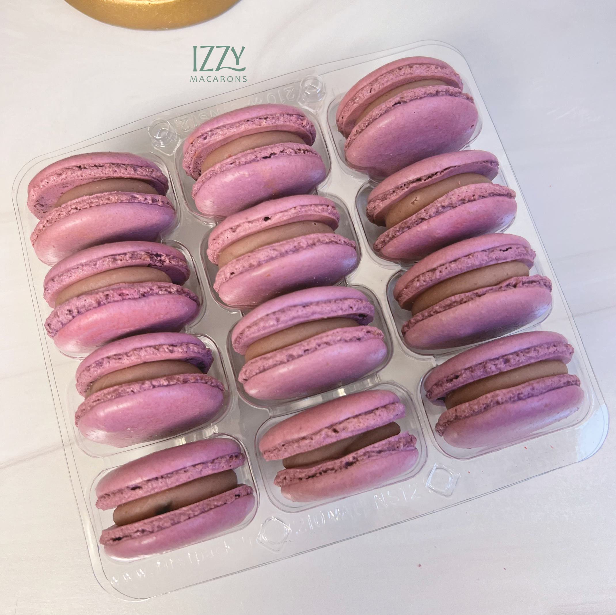 Lavender Macarons
