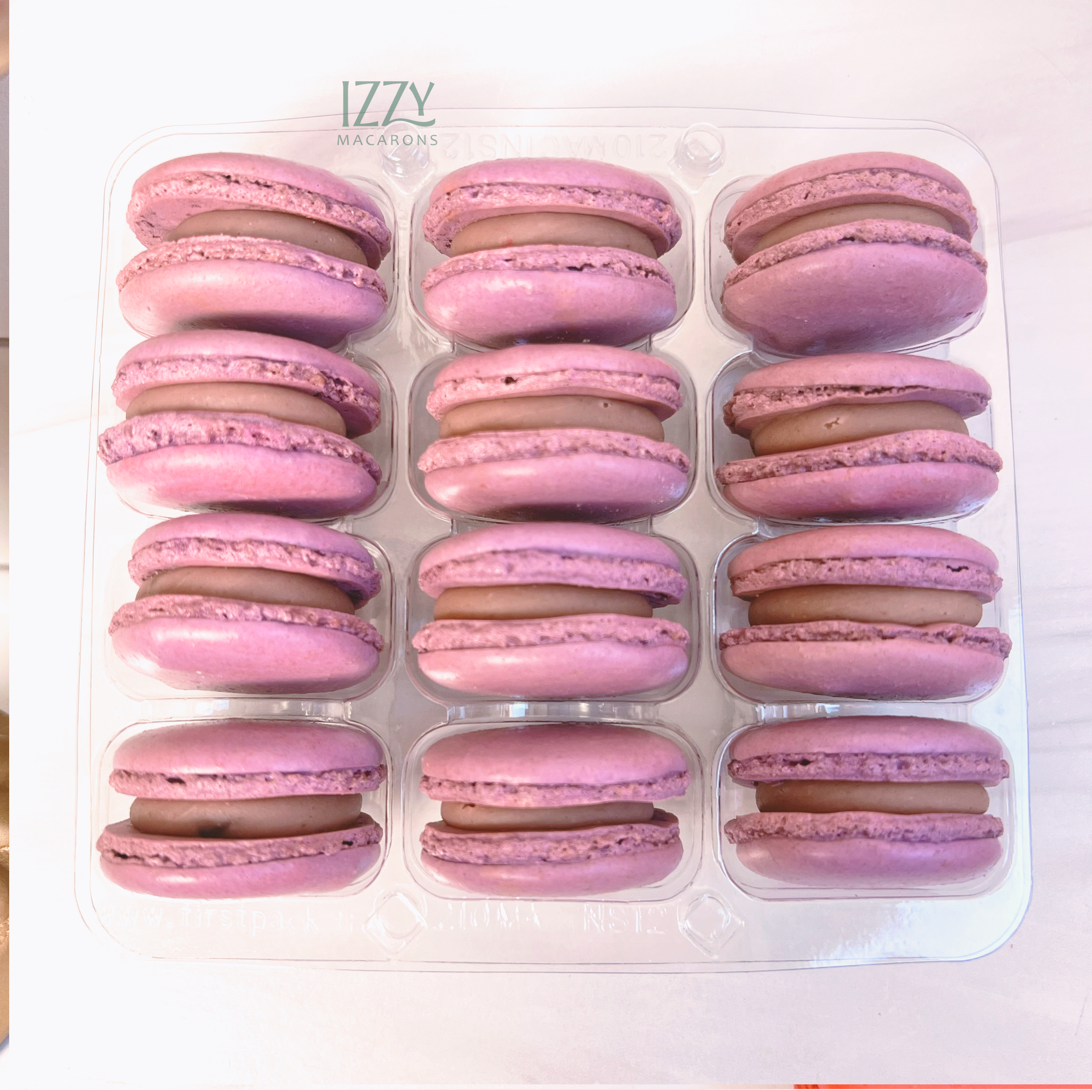 Lavender Macarons