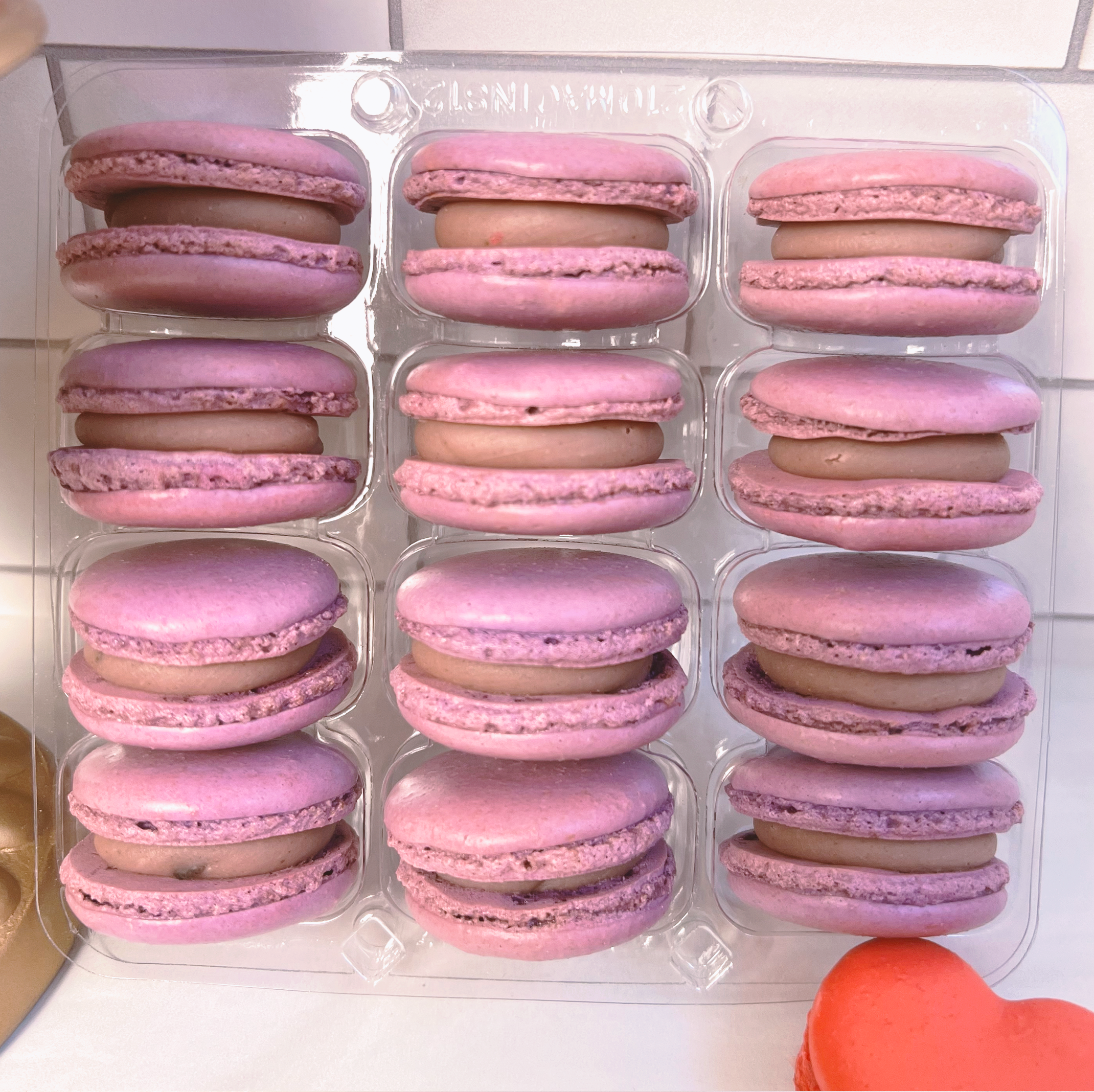 Lavender Macarons