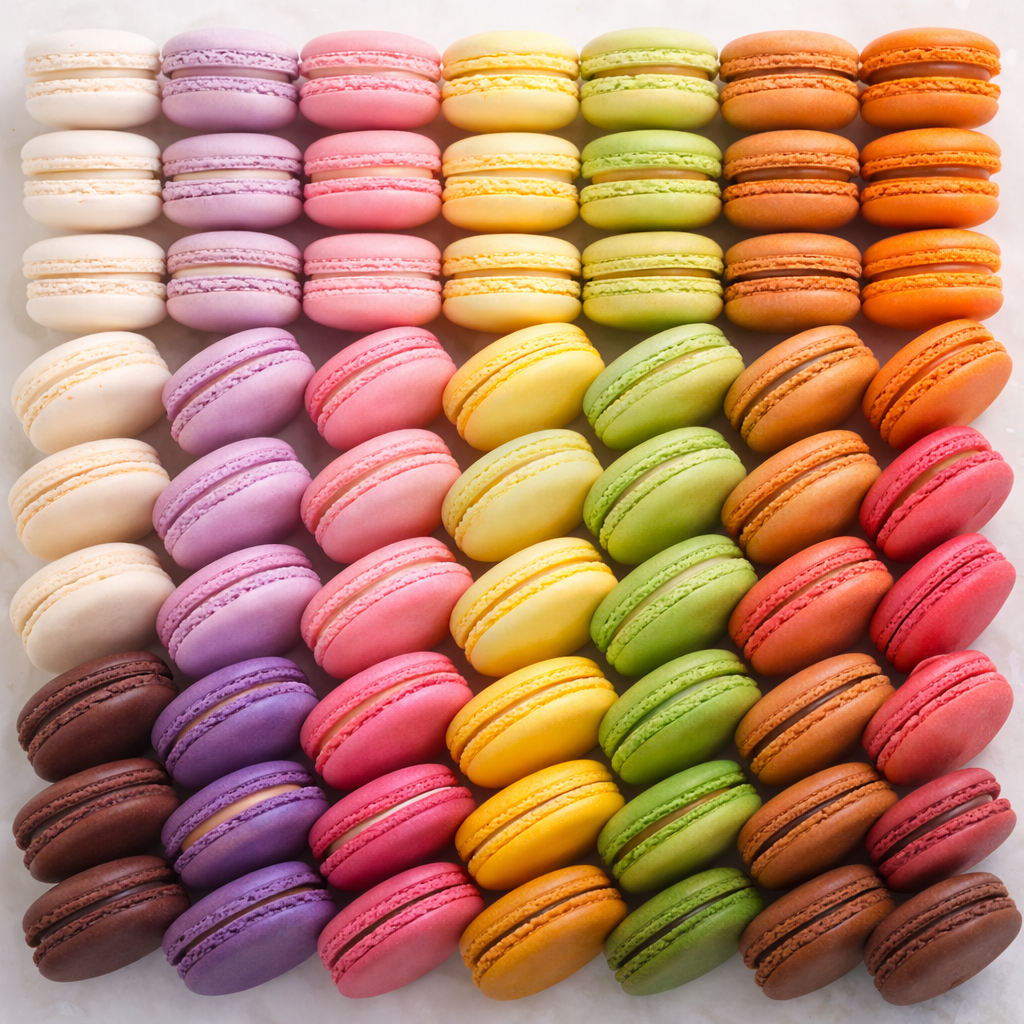 Custom Color Macarons – Izzy Macarons