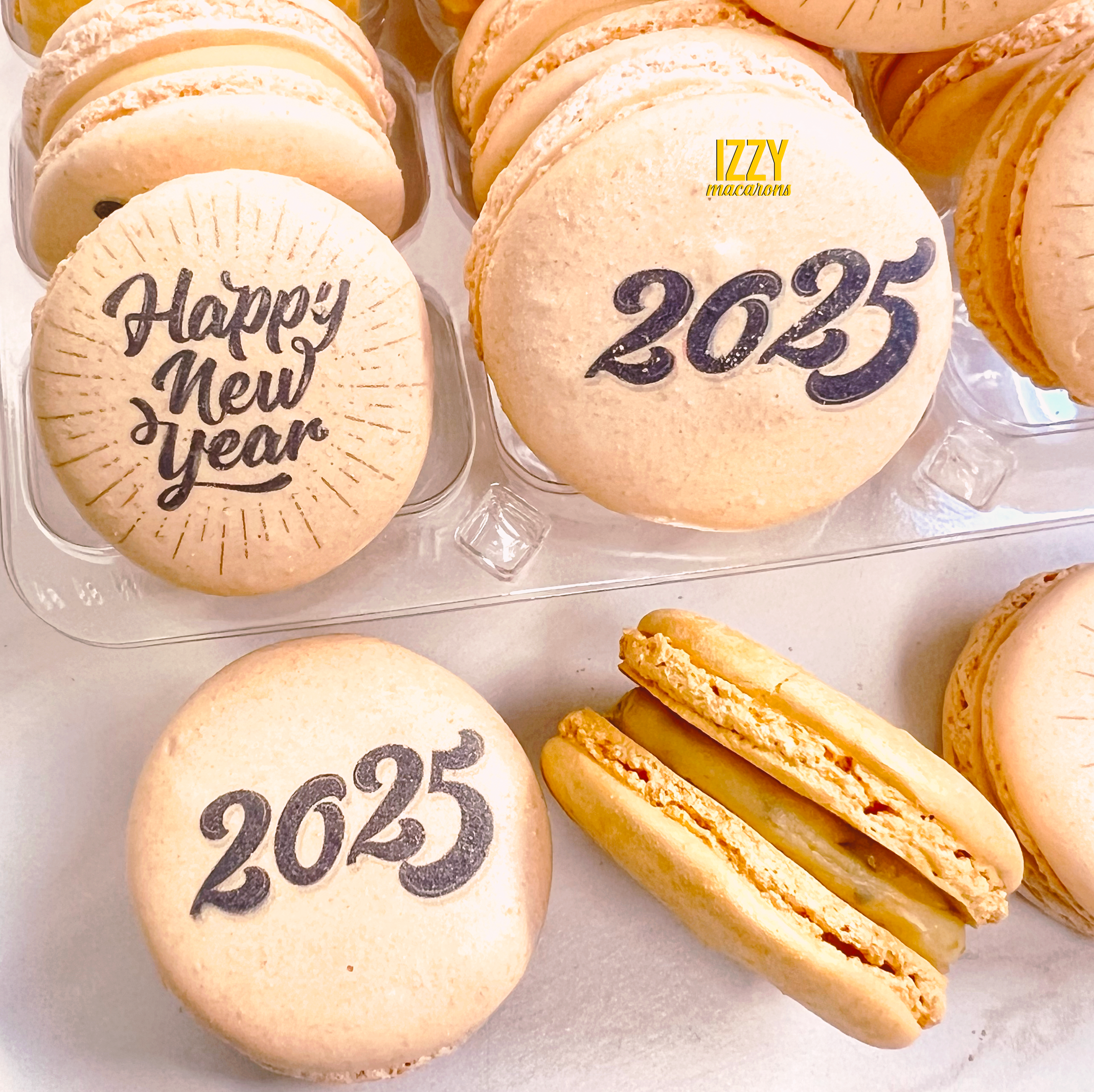 New Year Macarons