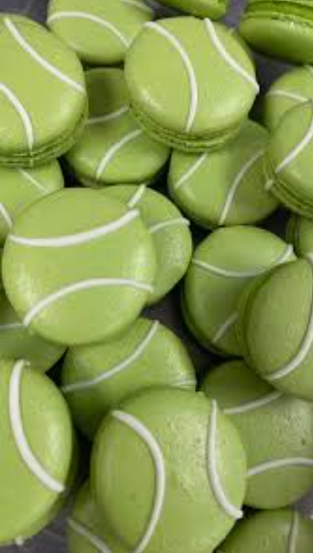 130 Tennis Macarons - Pickup May 7th
