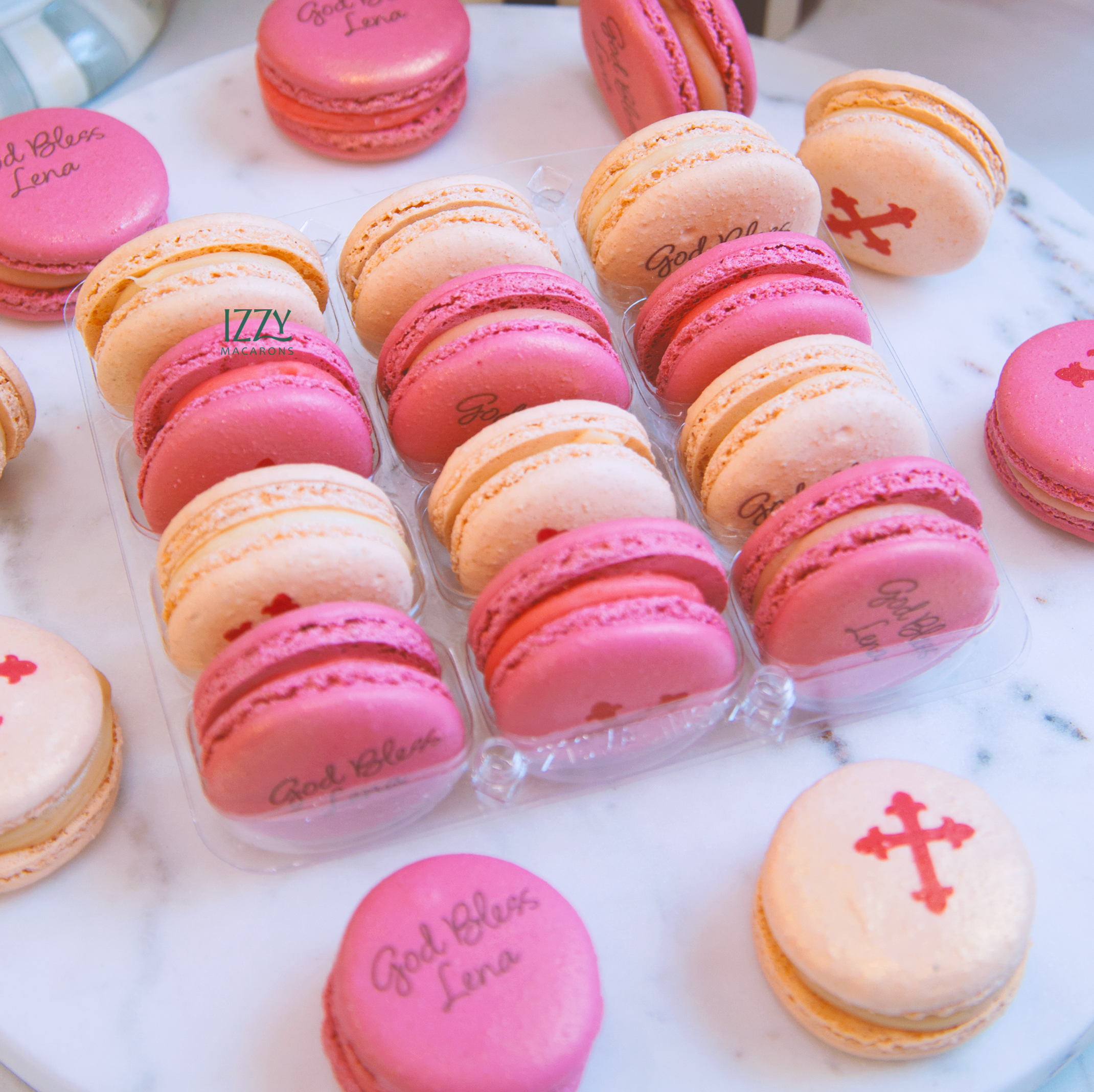 Baptism Macarons