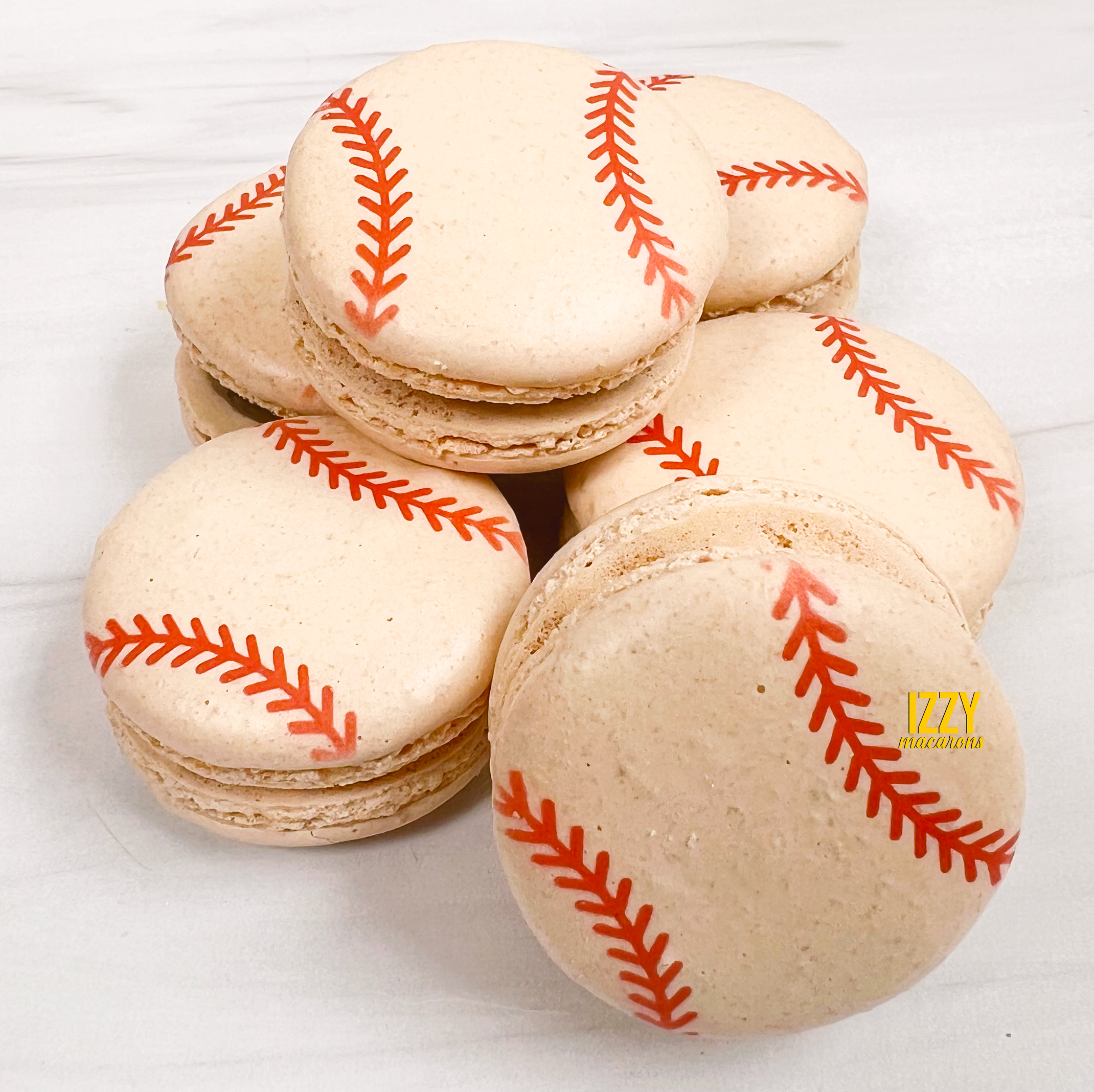 Baseball Macarons