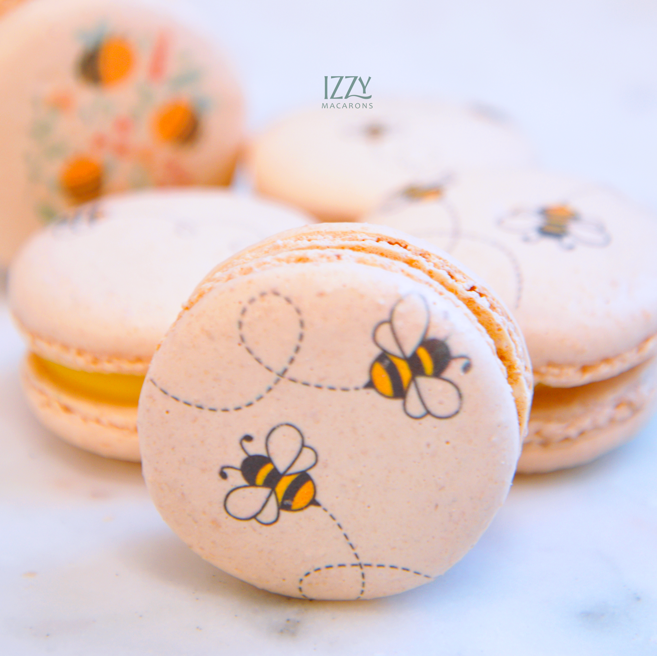 Bees Prints Macarons