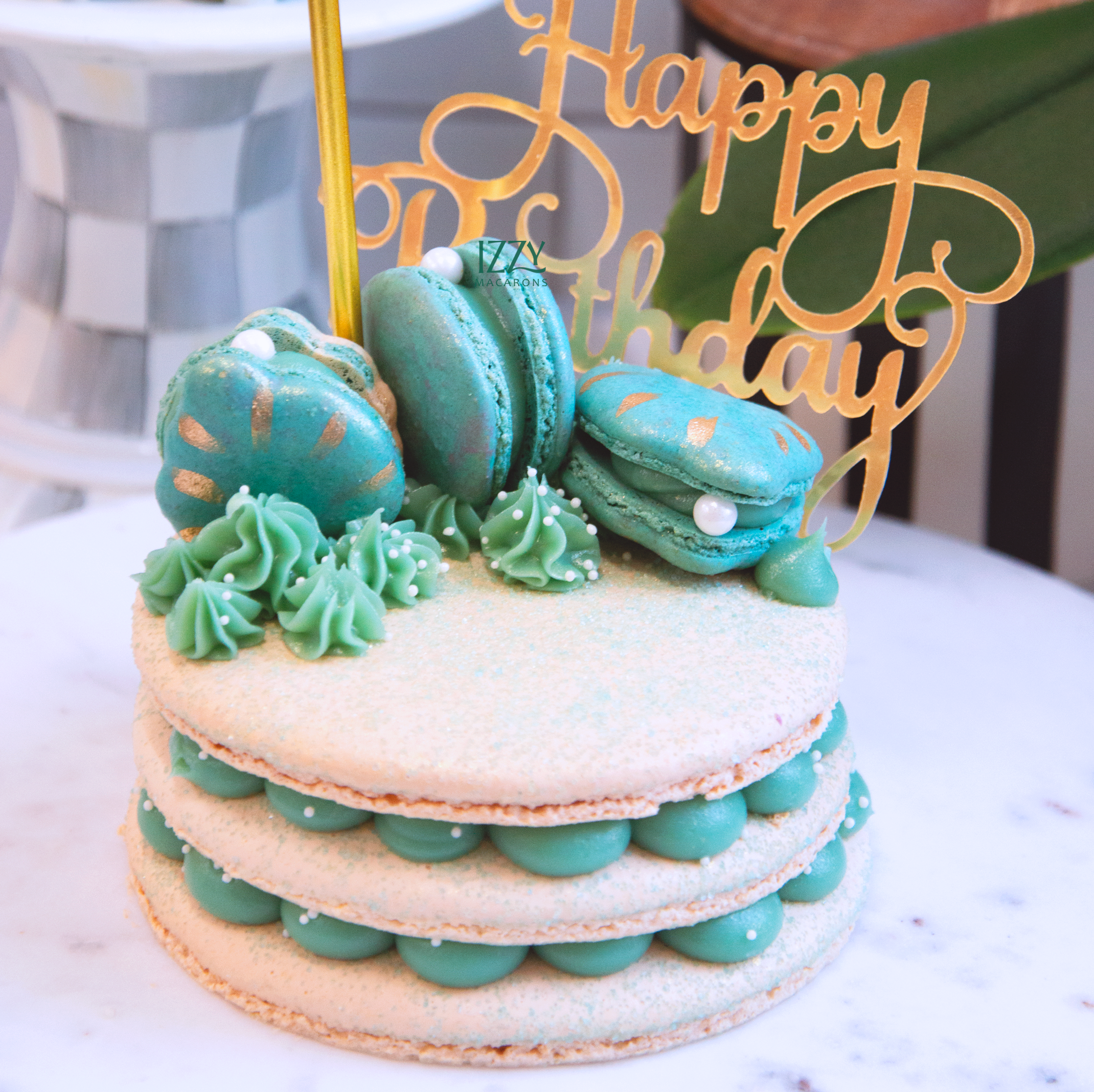 Macaron Cake - 6 Inches - PICK UP Only