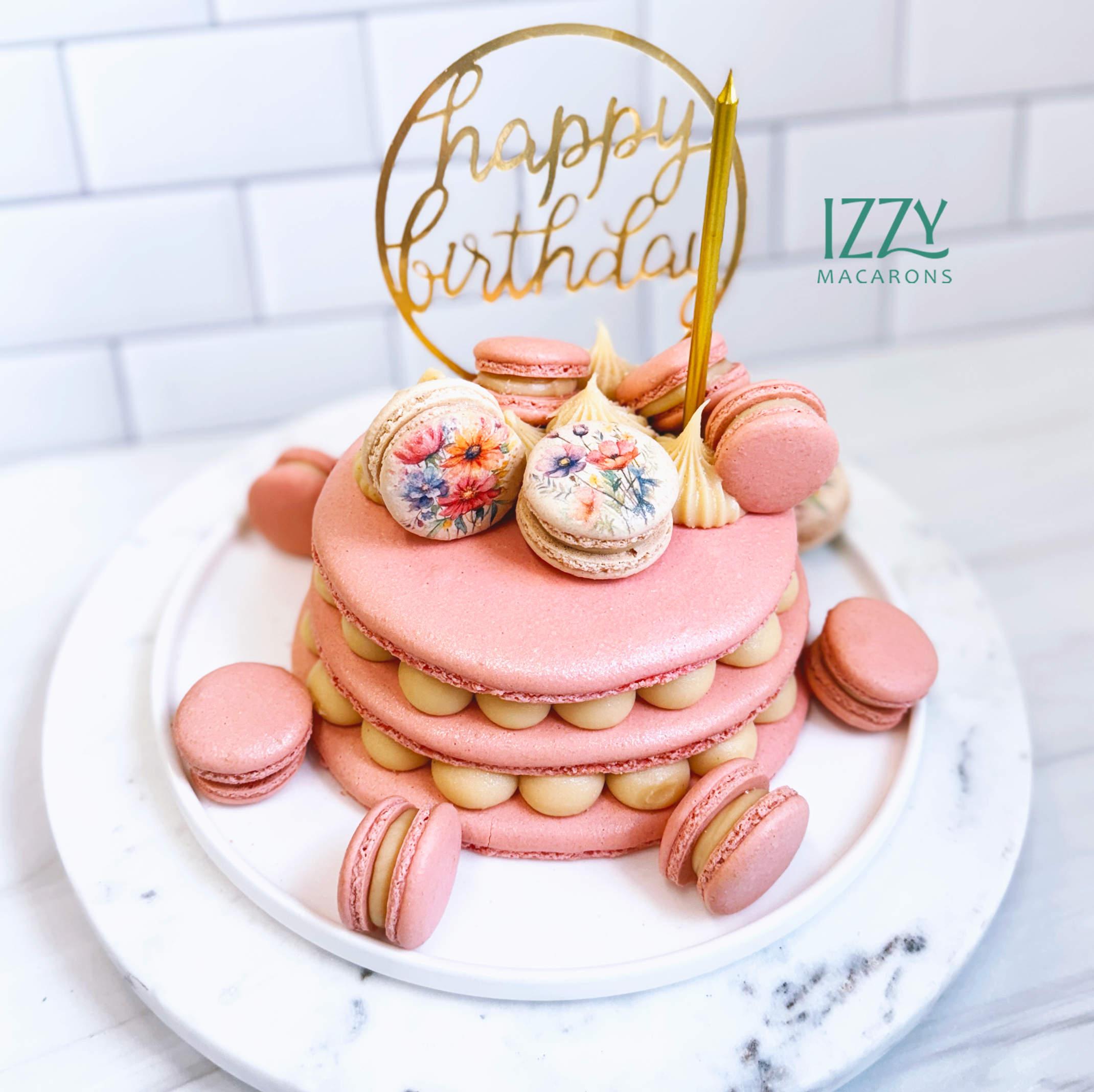 Macaron Cake - 6 Inches - PICK UP Only