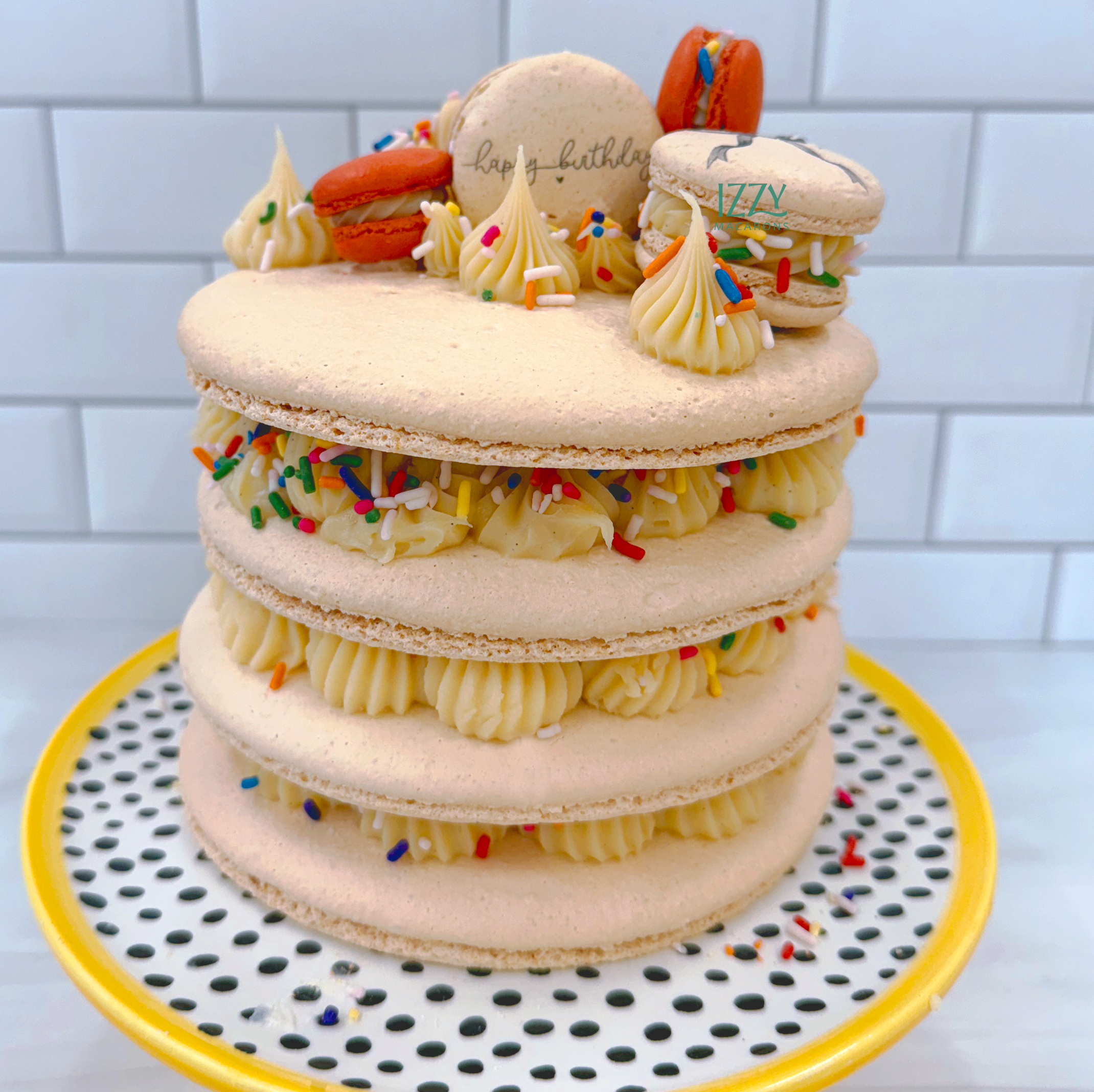 Macaron Cake - 6 Inches - PICK UP Only
