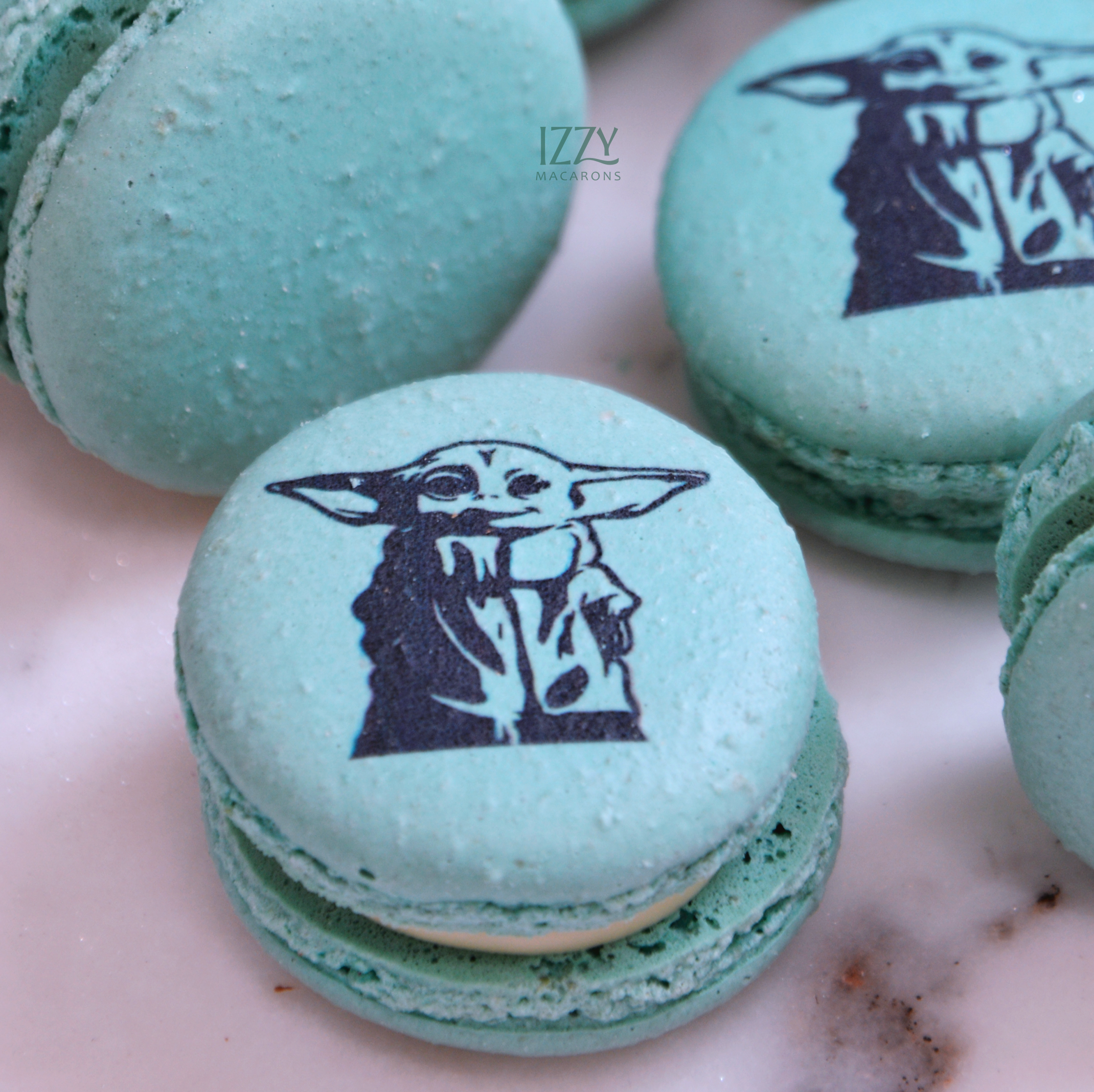Logo Macarons - Edible Print