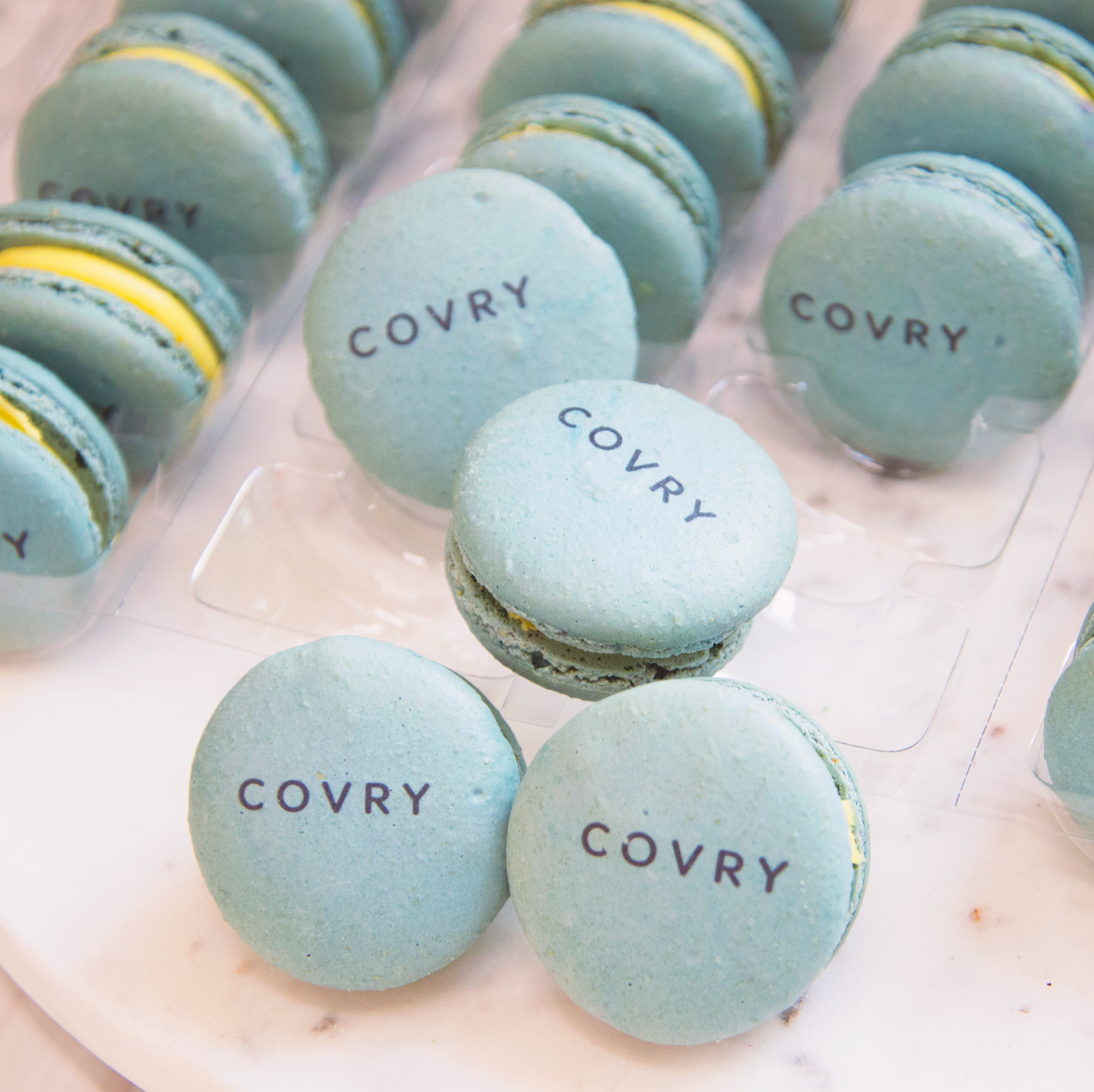 Logo Macarons - Edible Print