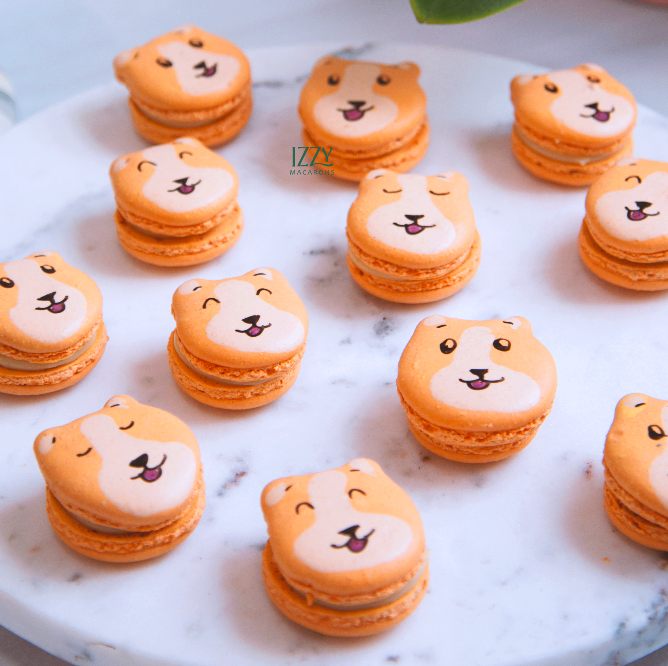Corgi Macarons