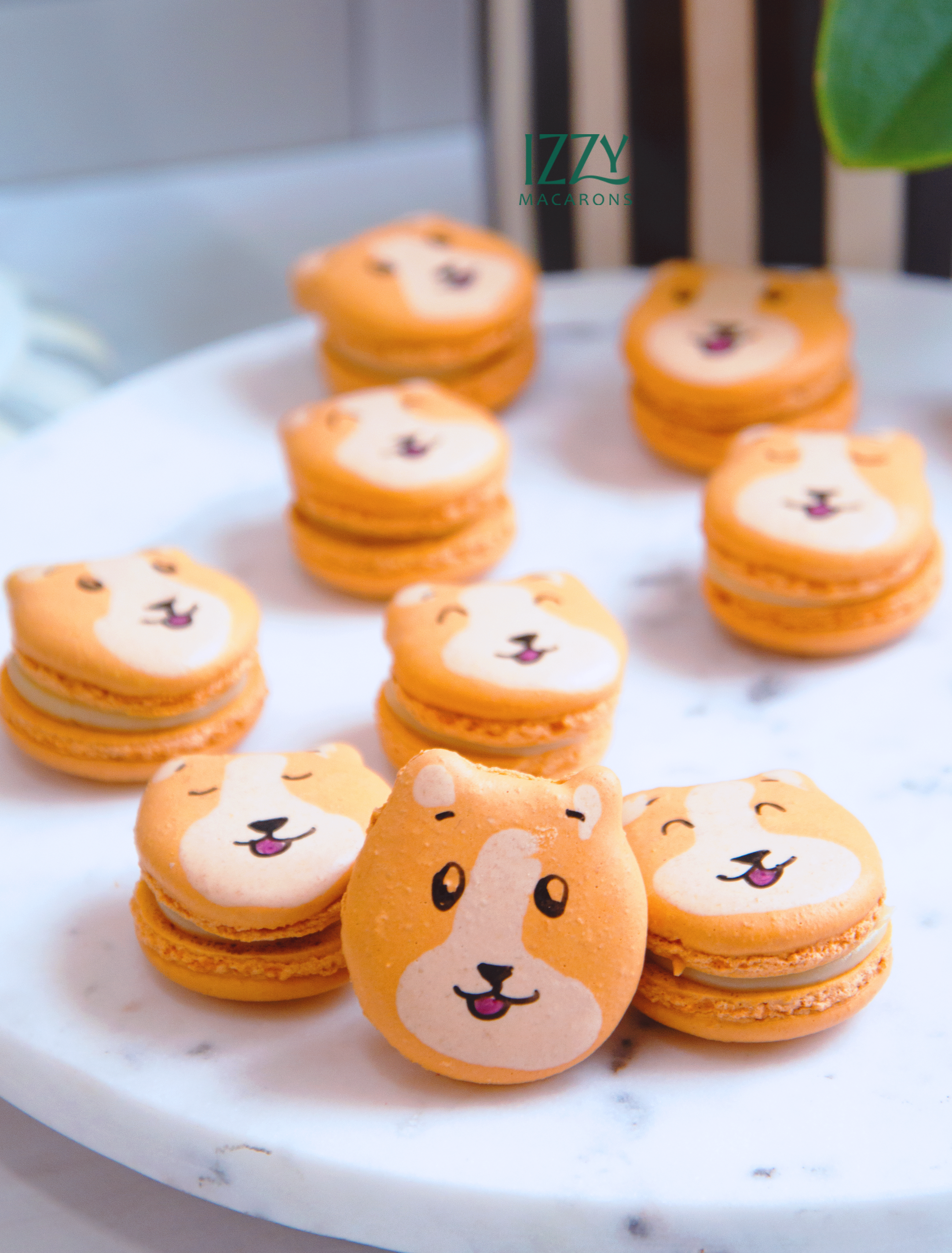 Corgi Macarons