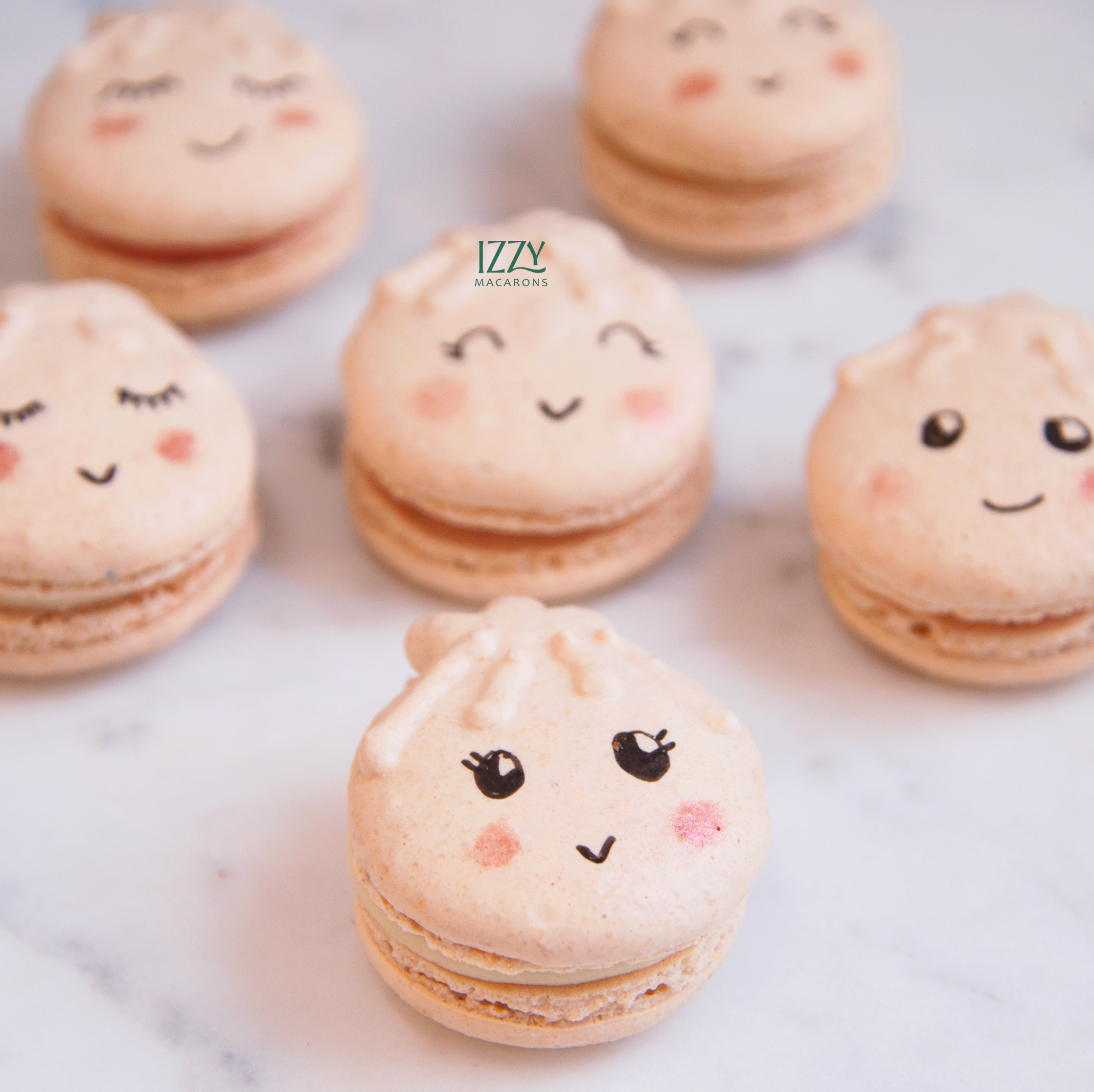 Dumpling Macarons
