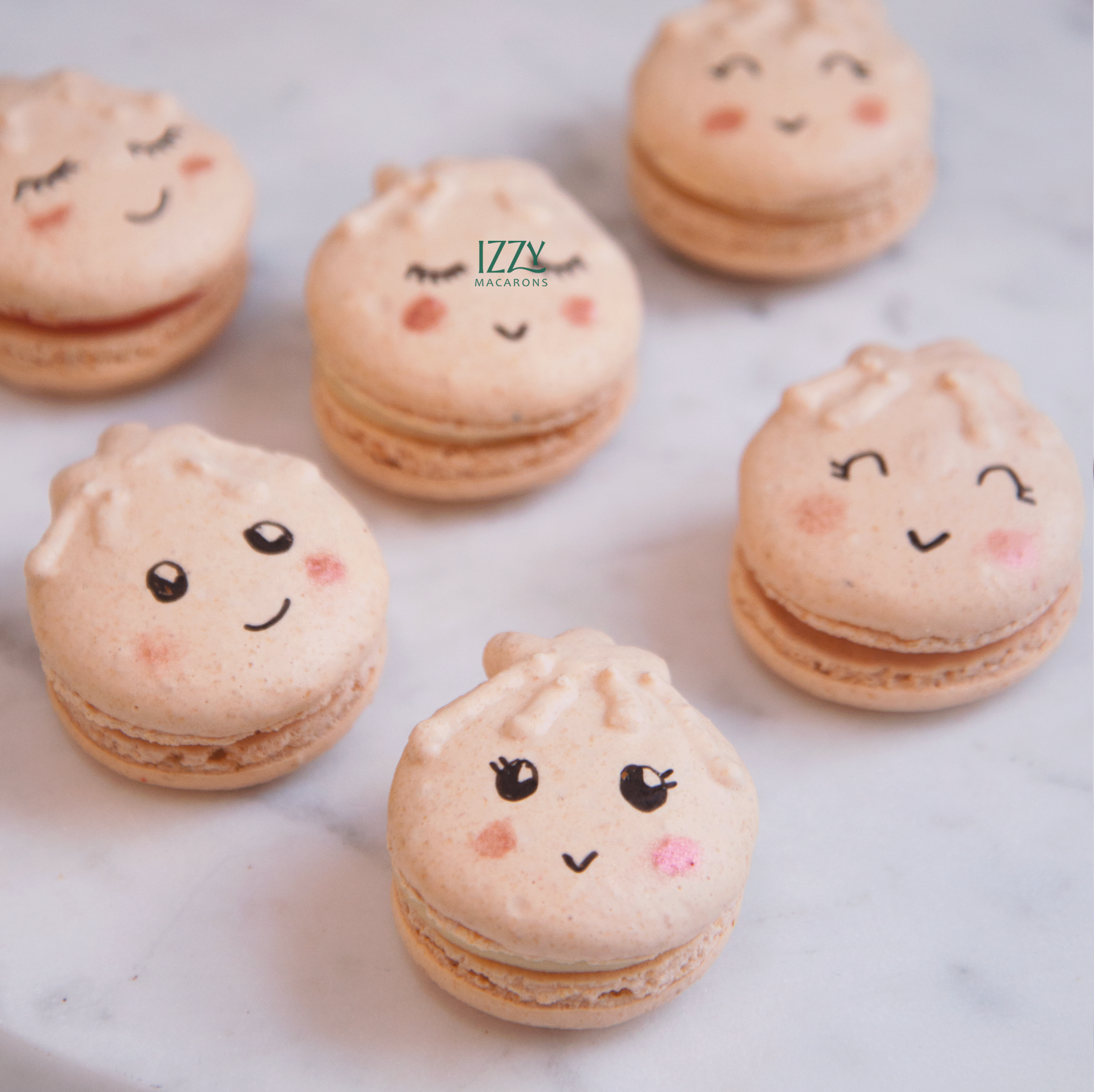 Dumpling Macarons