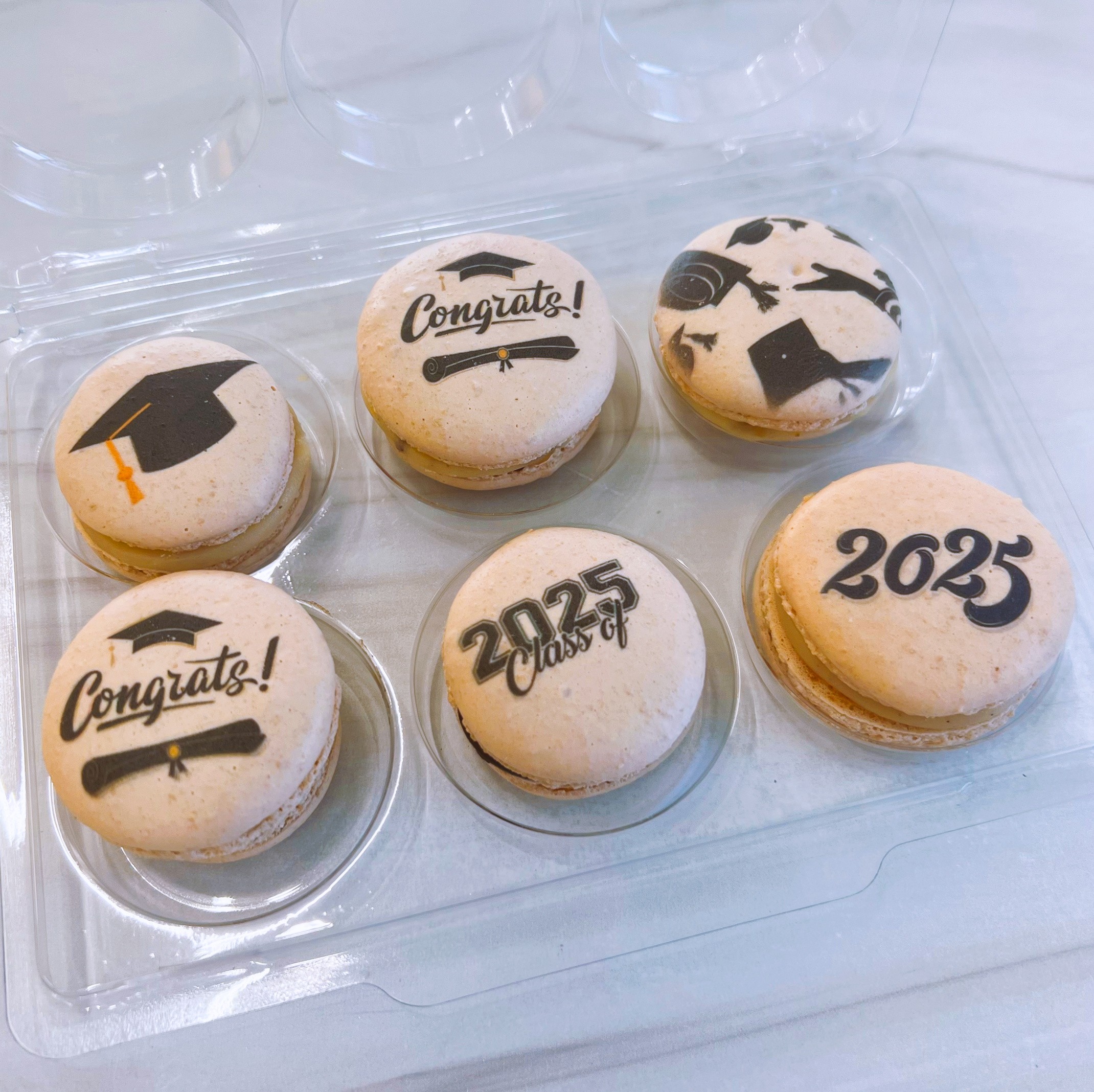 Graduation Macarons