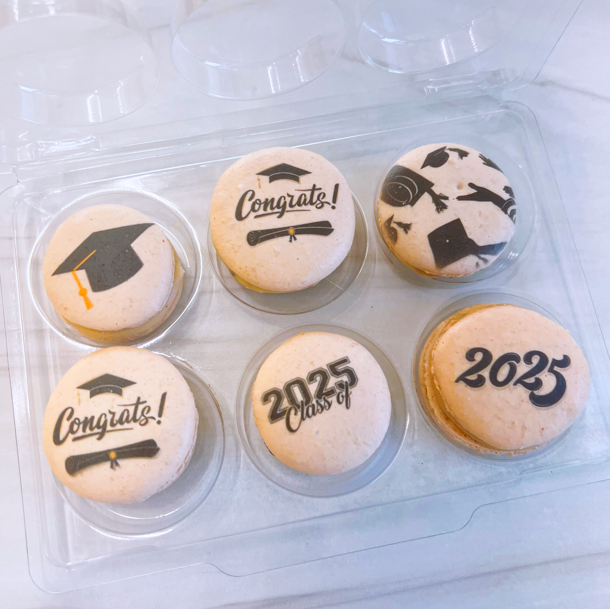 Graduation Macarons