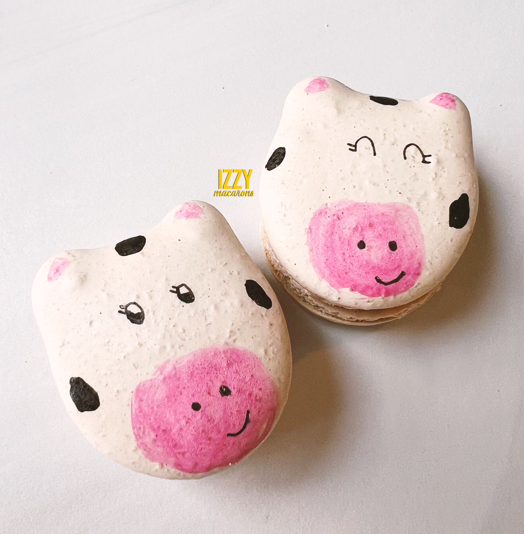 Farm Animals French Macarons