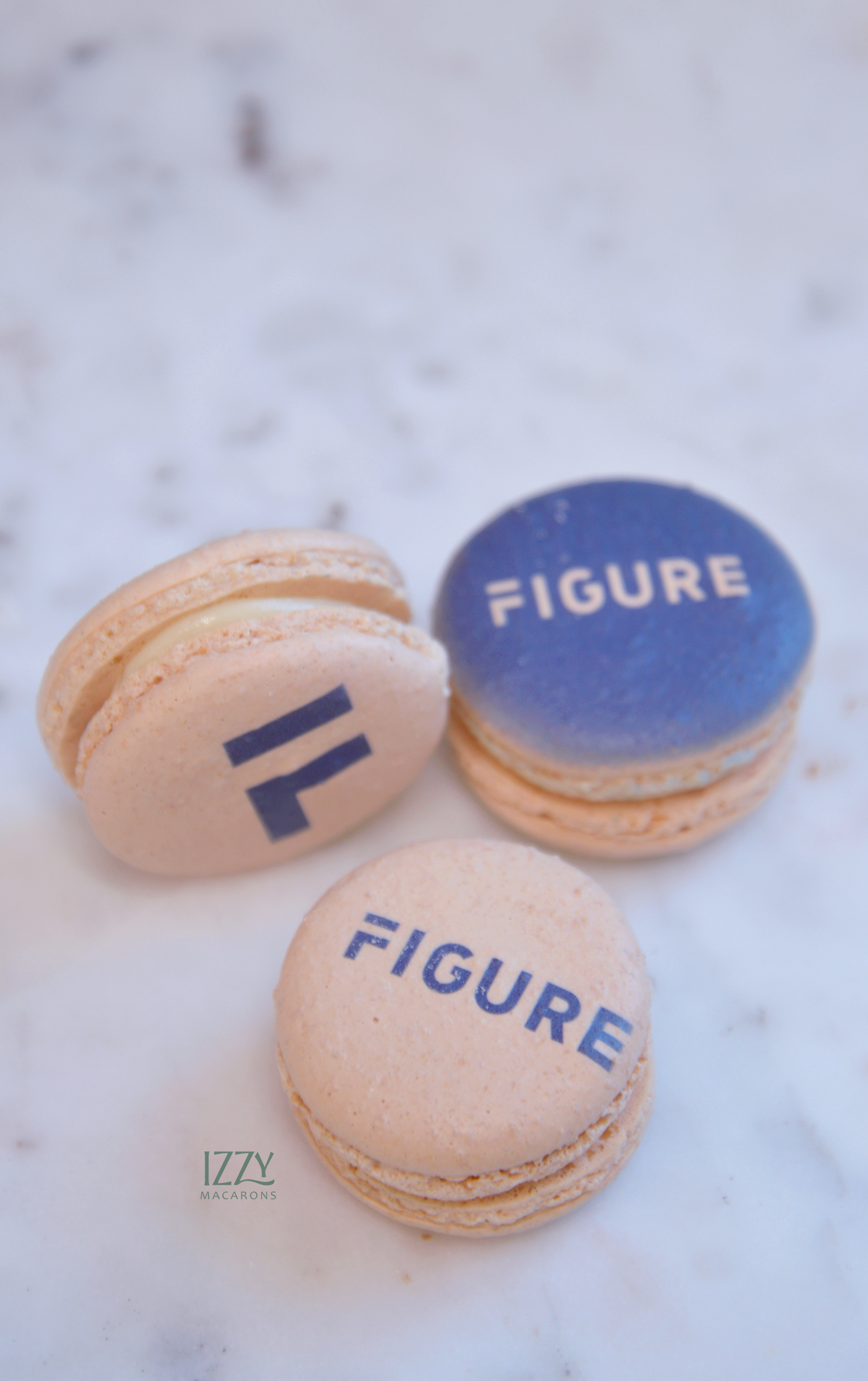 75 Boxes - 150 Macarons - Figure Logo - January 28th