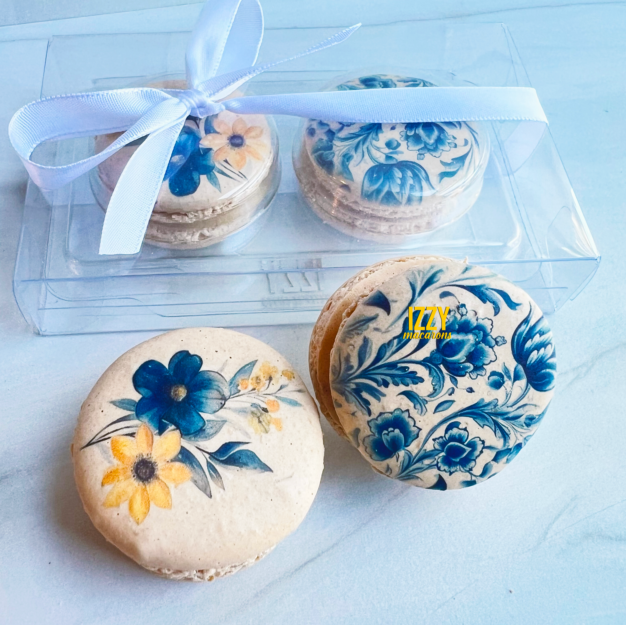 Logo Macarons - Edible Print