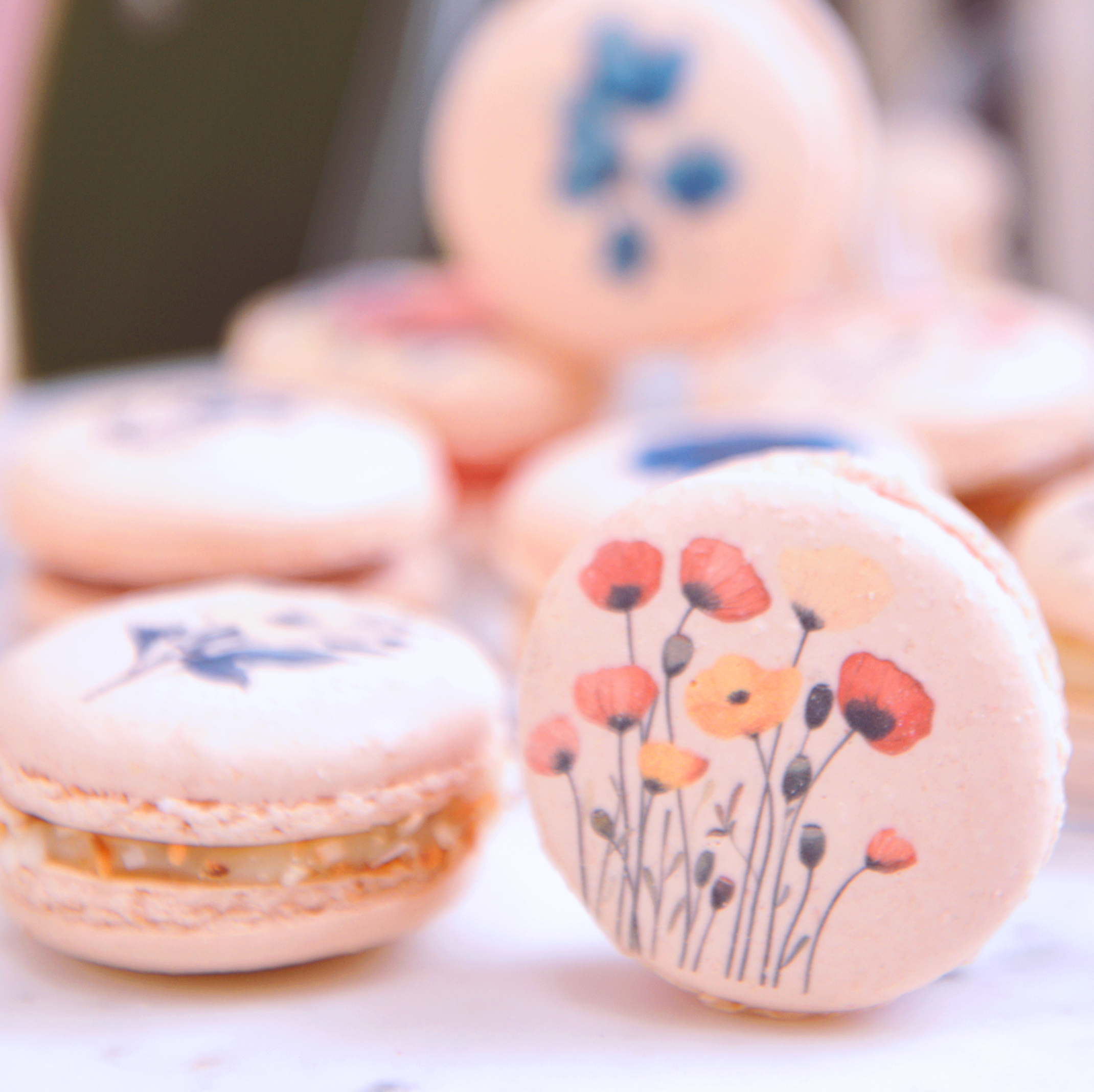 Choose your Flowers Macarons