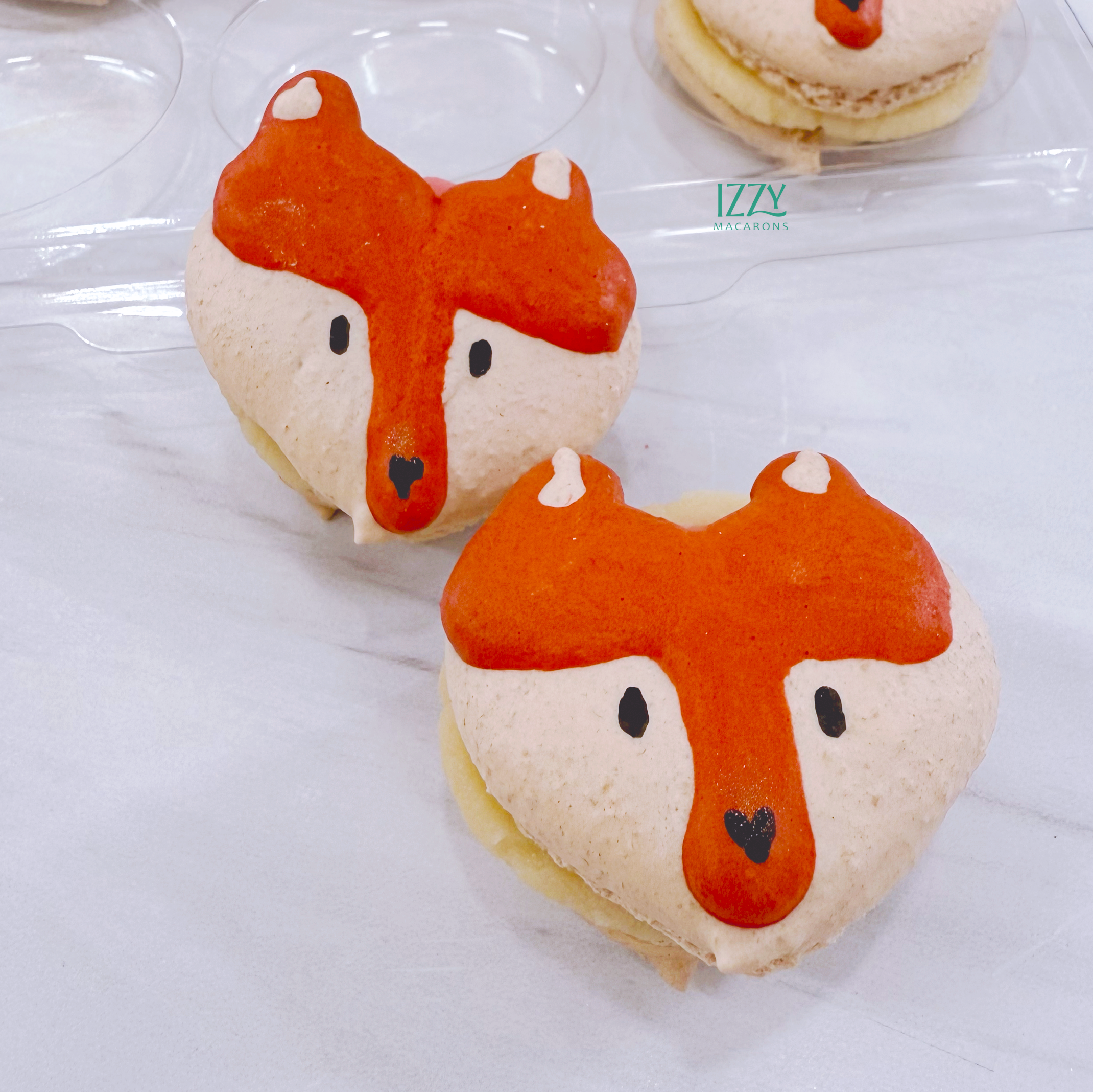 Fox Macarons