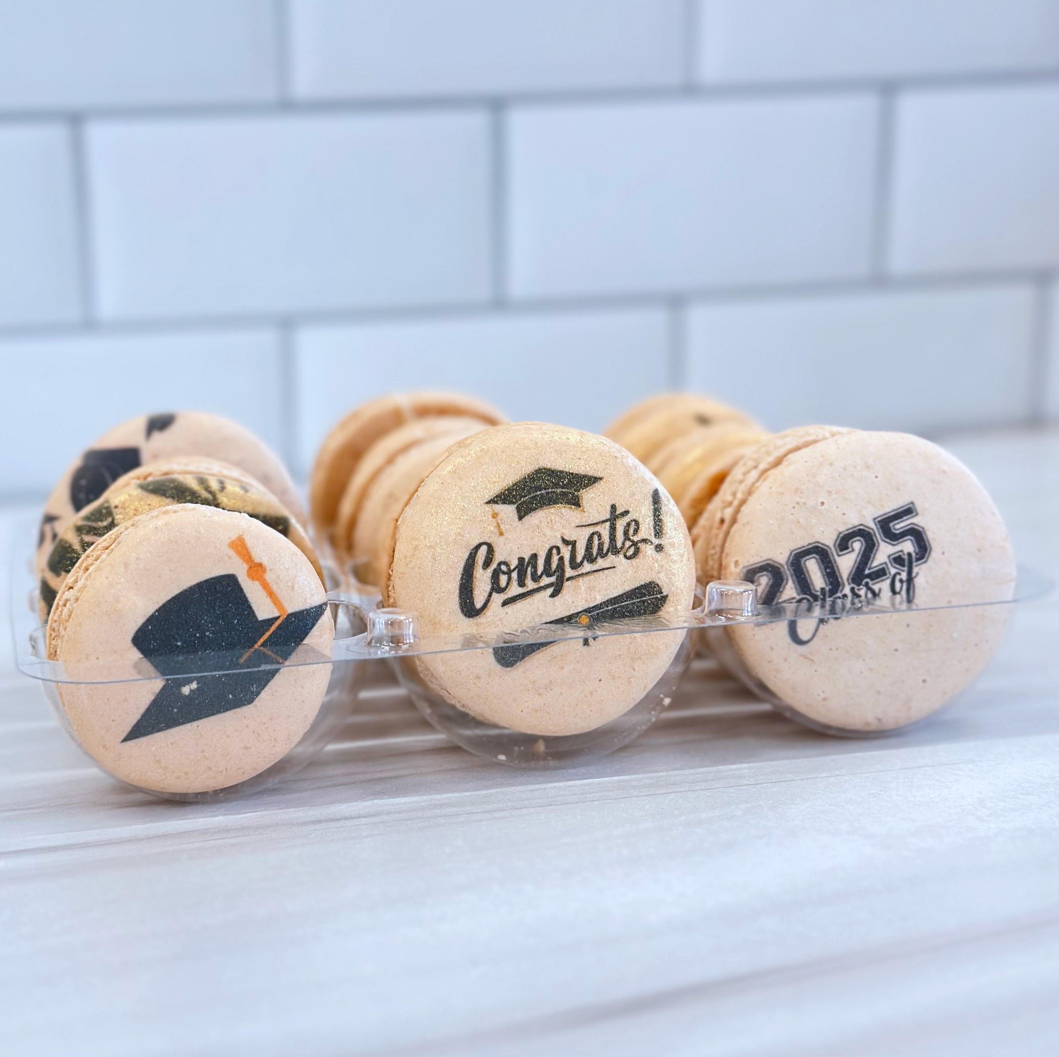 Graduation Macarons
