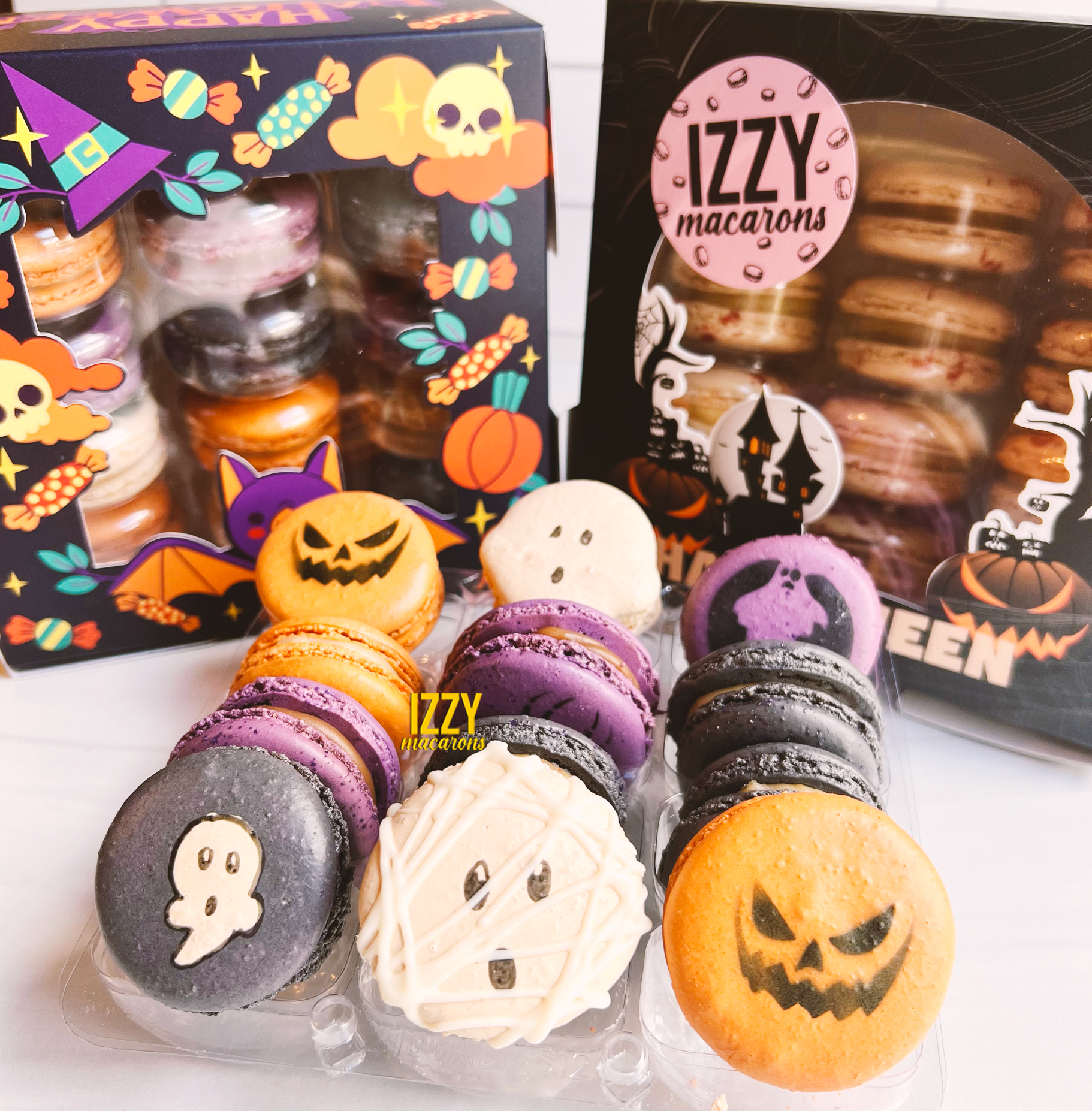 Variety Designs - Halloween Box 2023 - Izzy Macarons