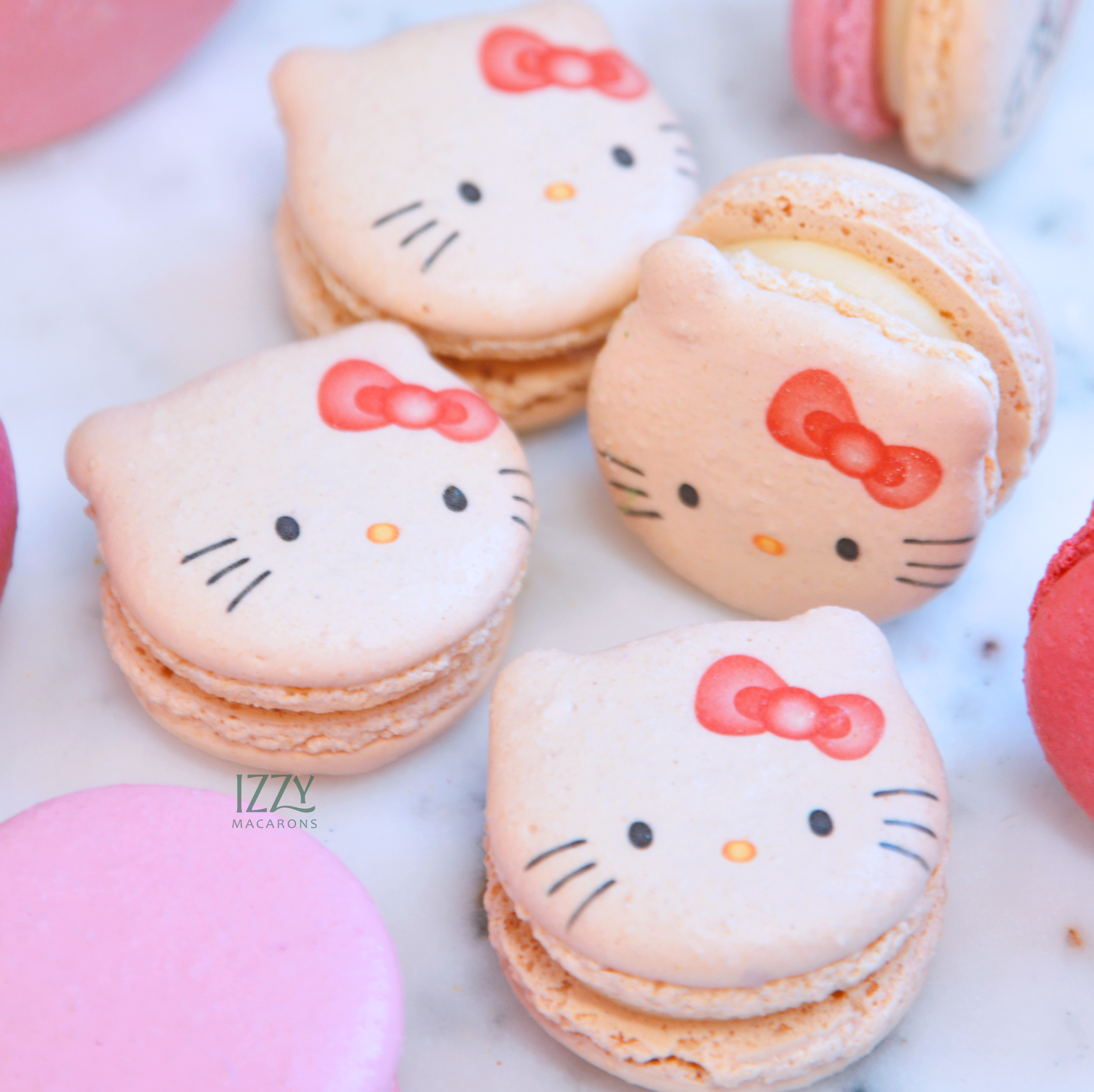 Kitty Cat Macarons