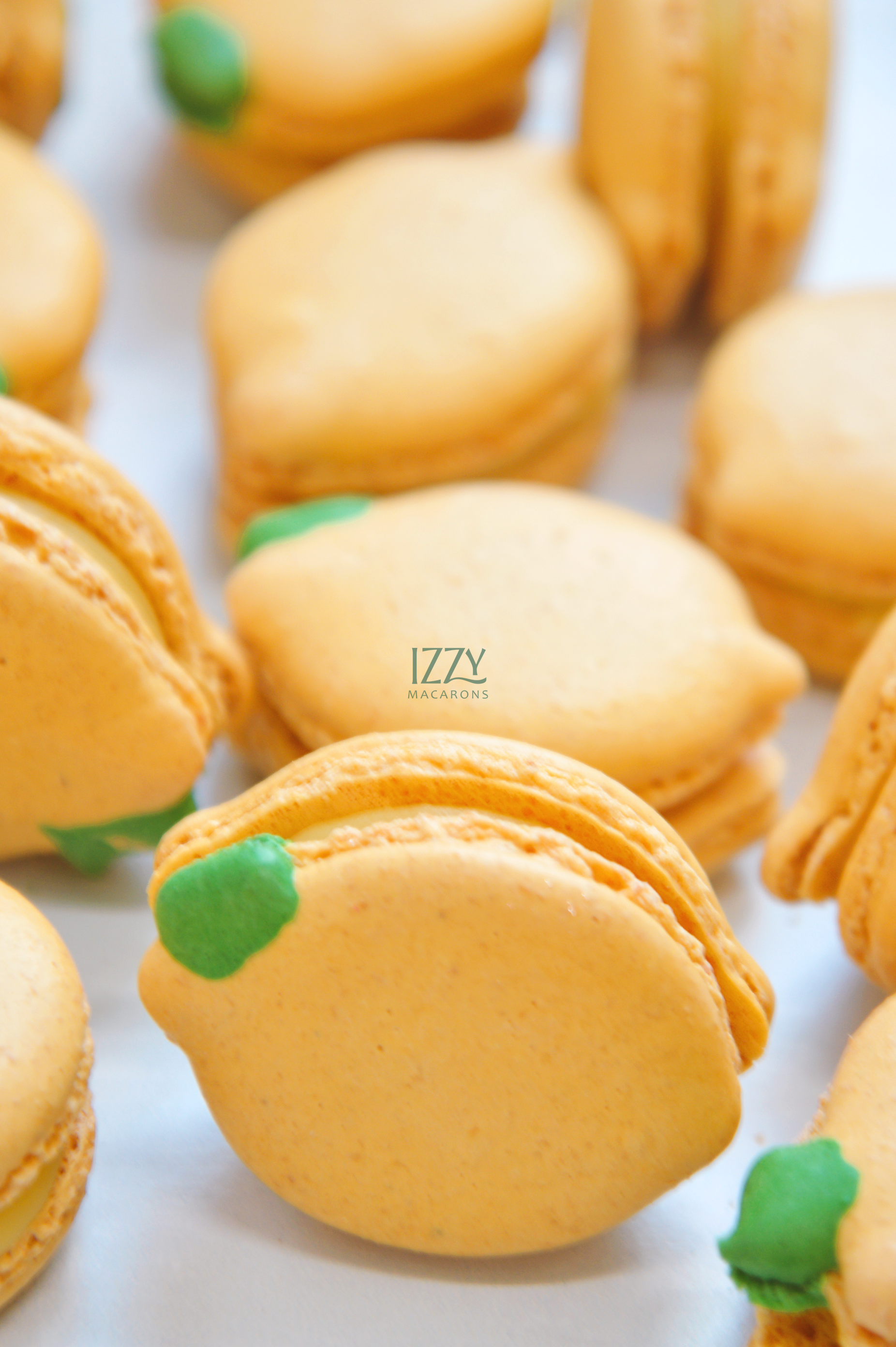 Lemon Shaped Macarons