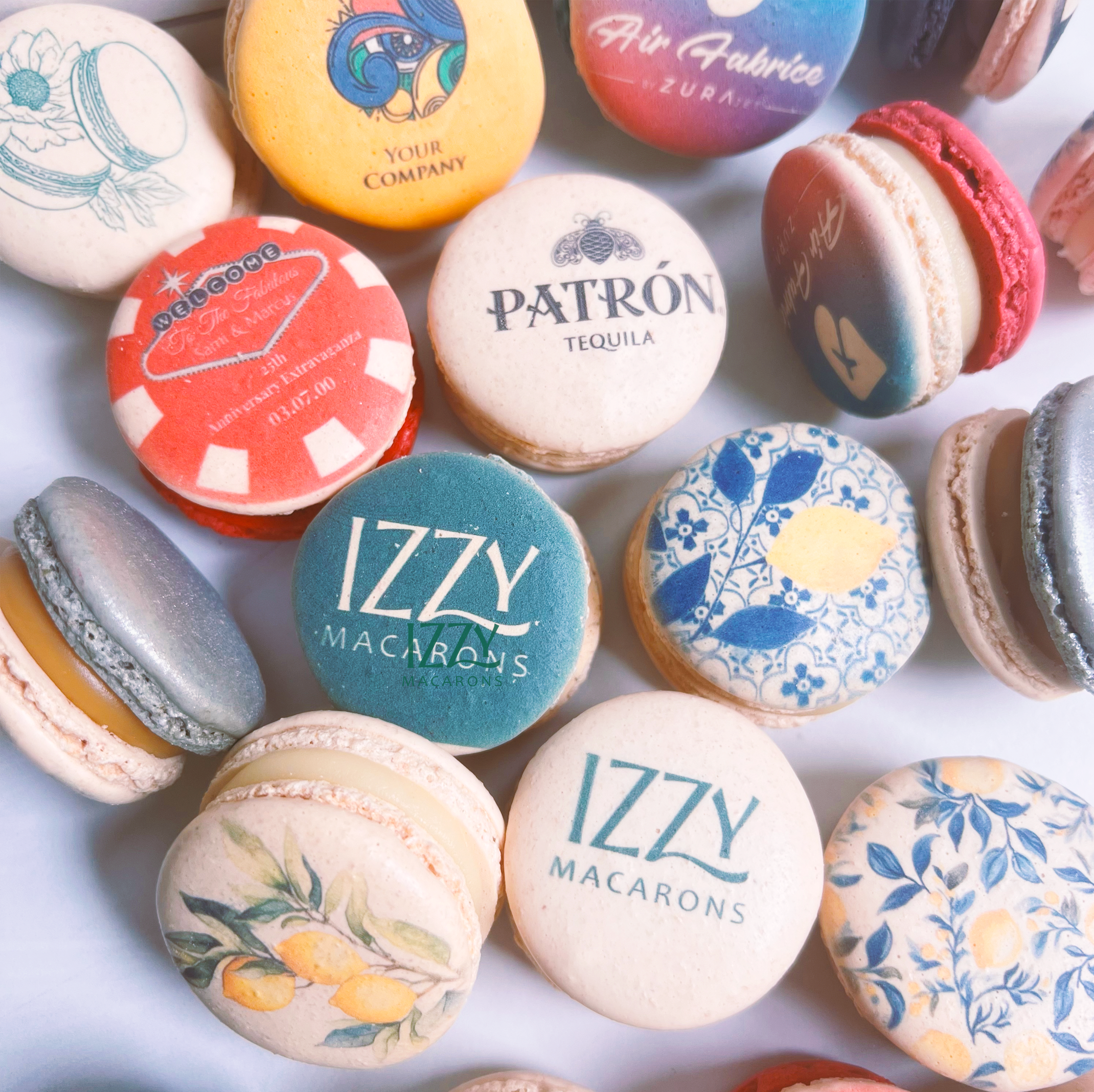 Picture/ Logo Macarons - Edible Print