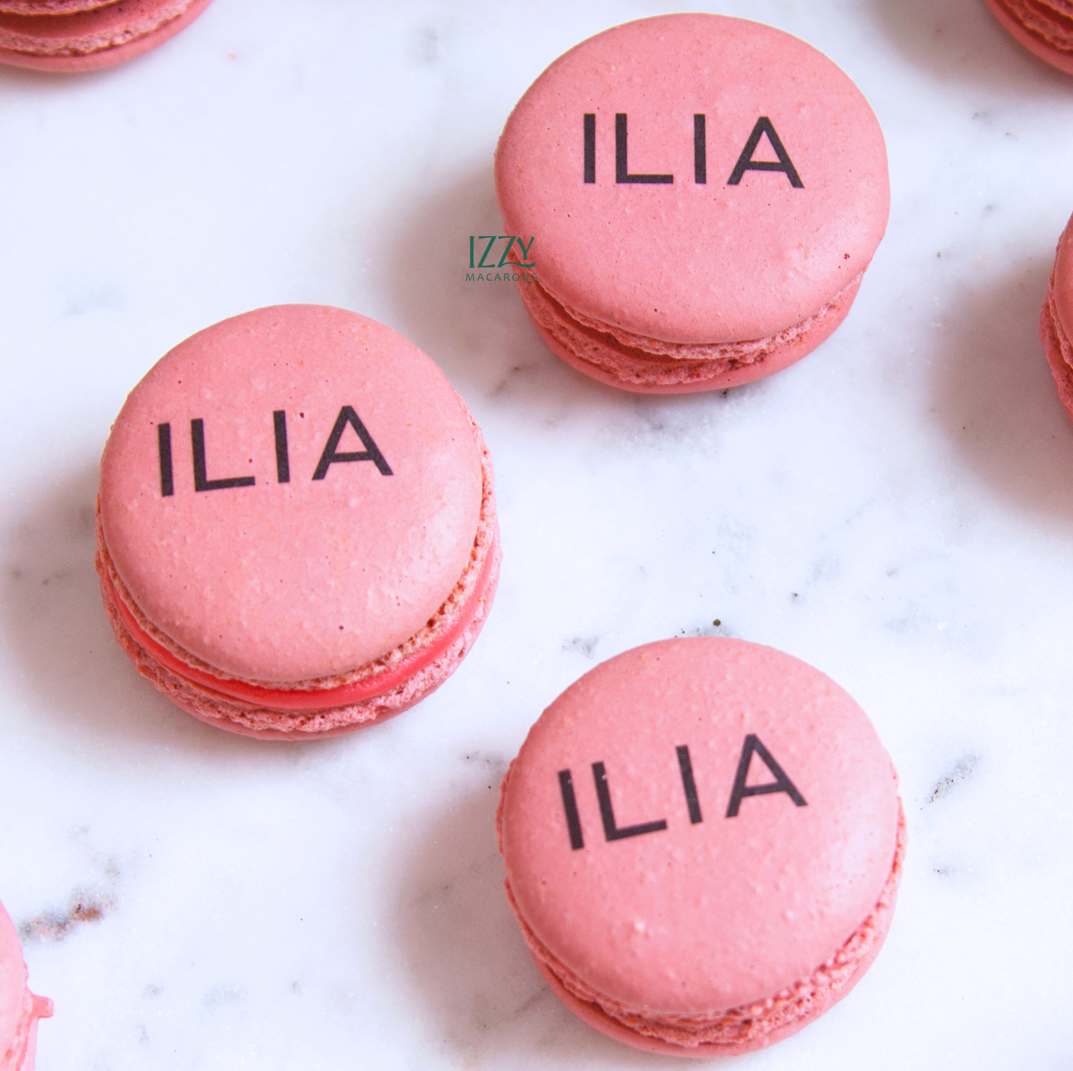 Prints/ Name/ Monogram/ Logo Macarons - Edible Print