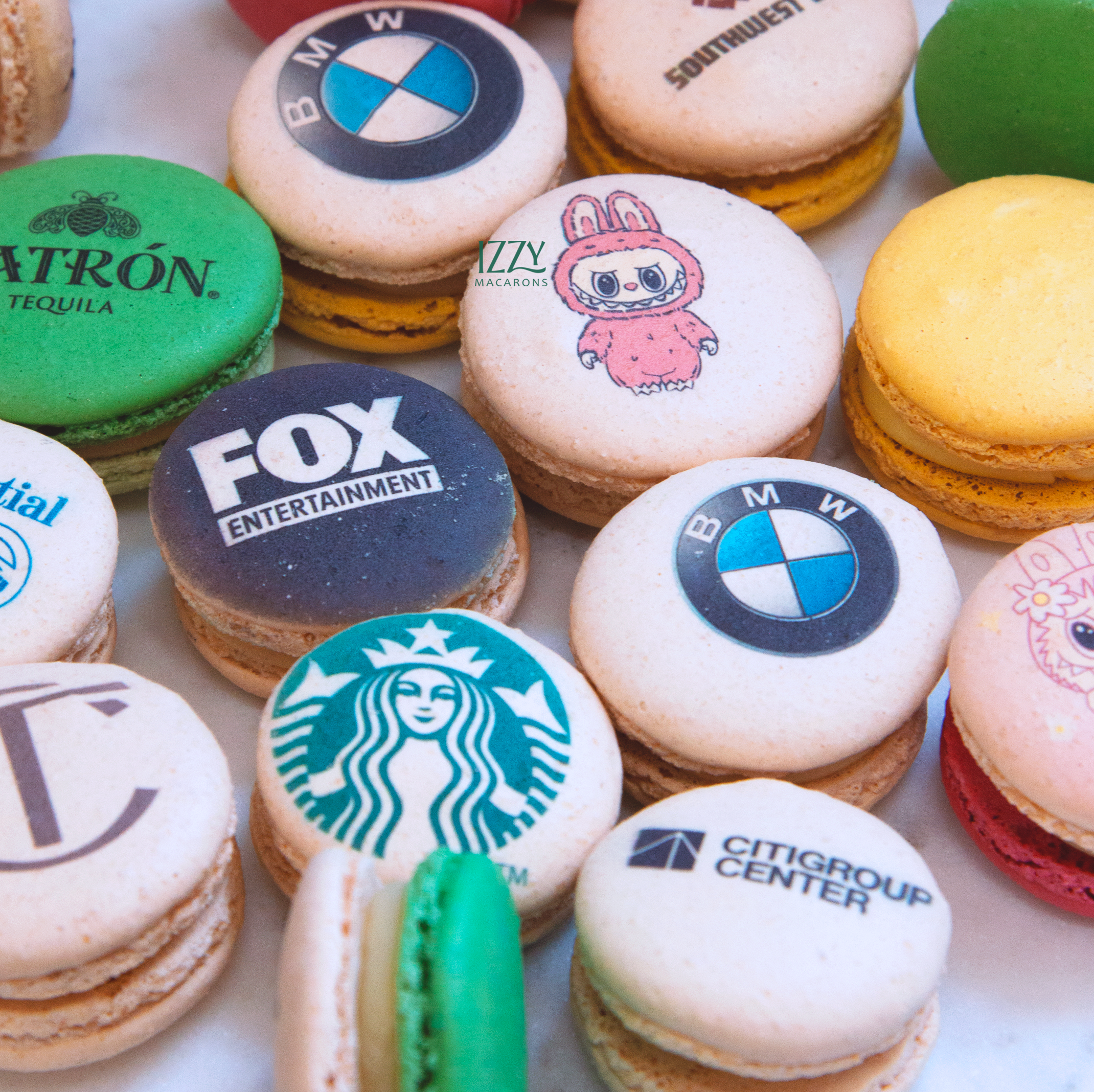 Picture/ Logo Macarons - Edible Print