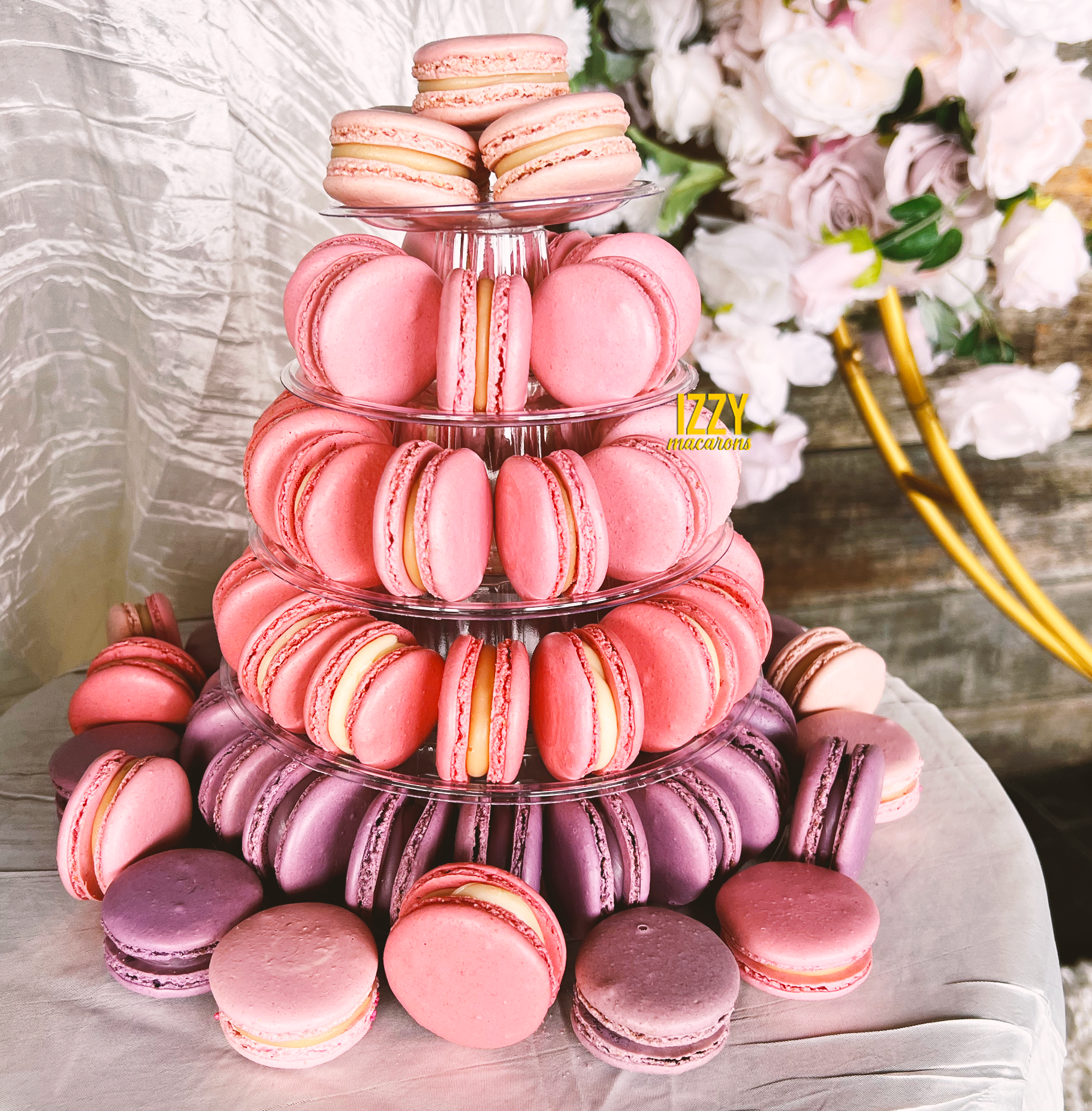 French Macarons Tower French Macarons Tower French Macarons Tower 