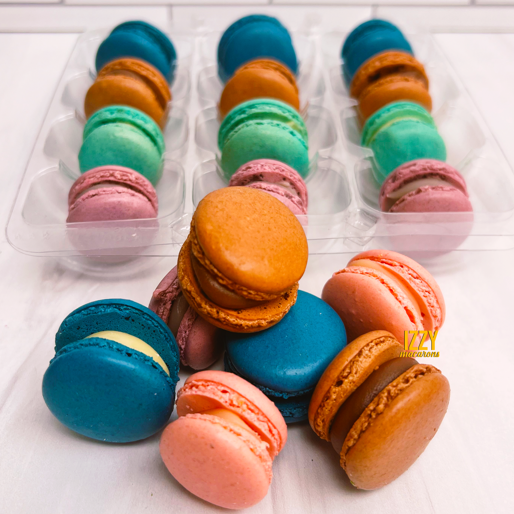 Mini Macarons - Choose Color - 1 inch size