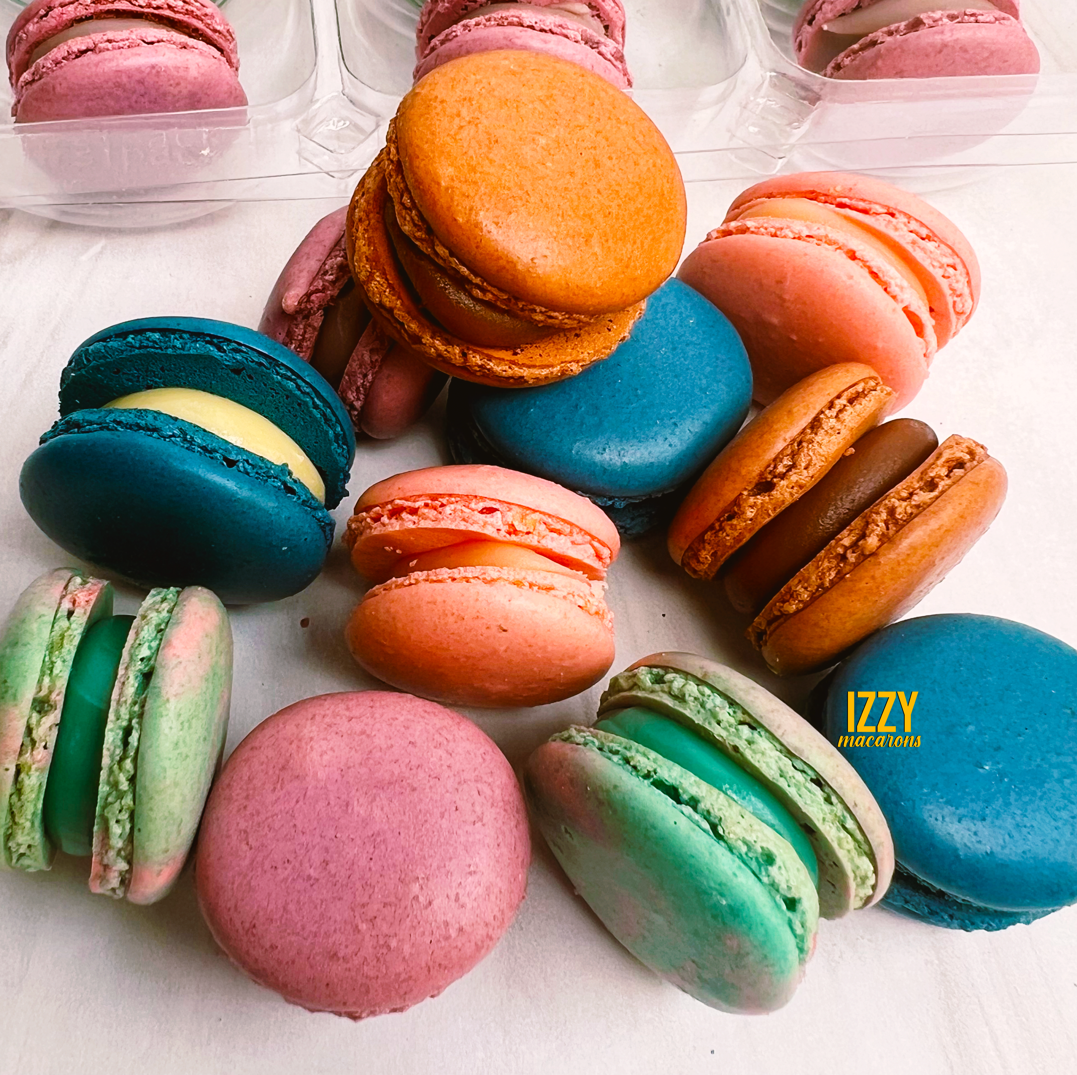 Mini Macarons - Choose Color - 1 inch size