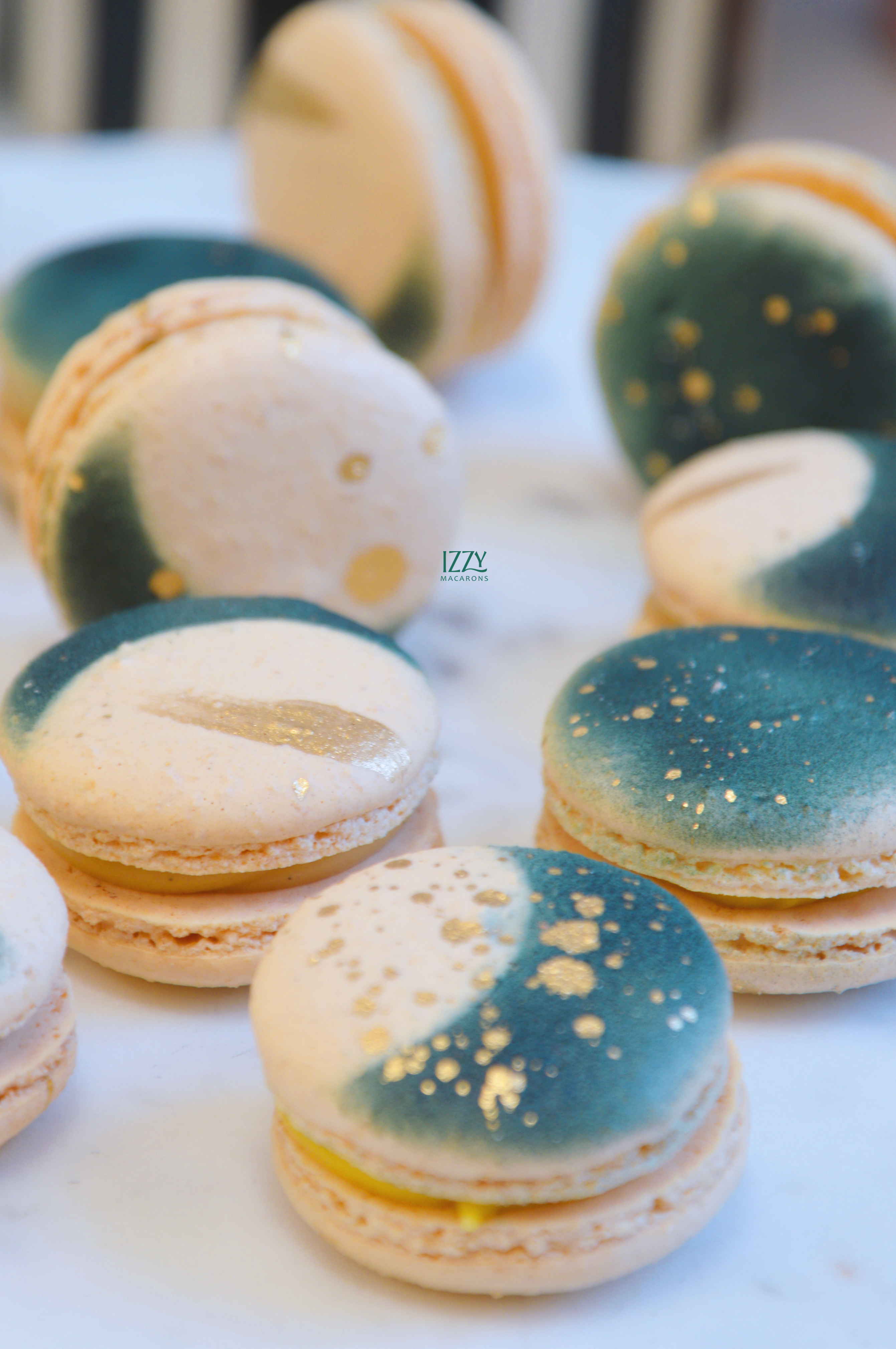 Moon Phases Macarons
