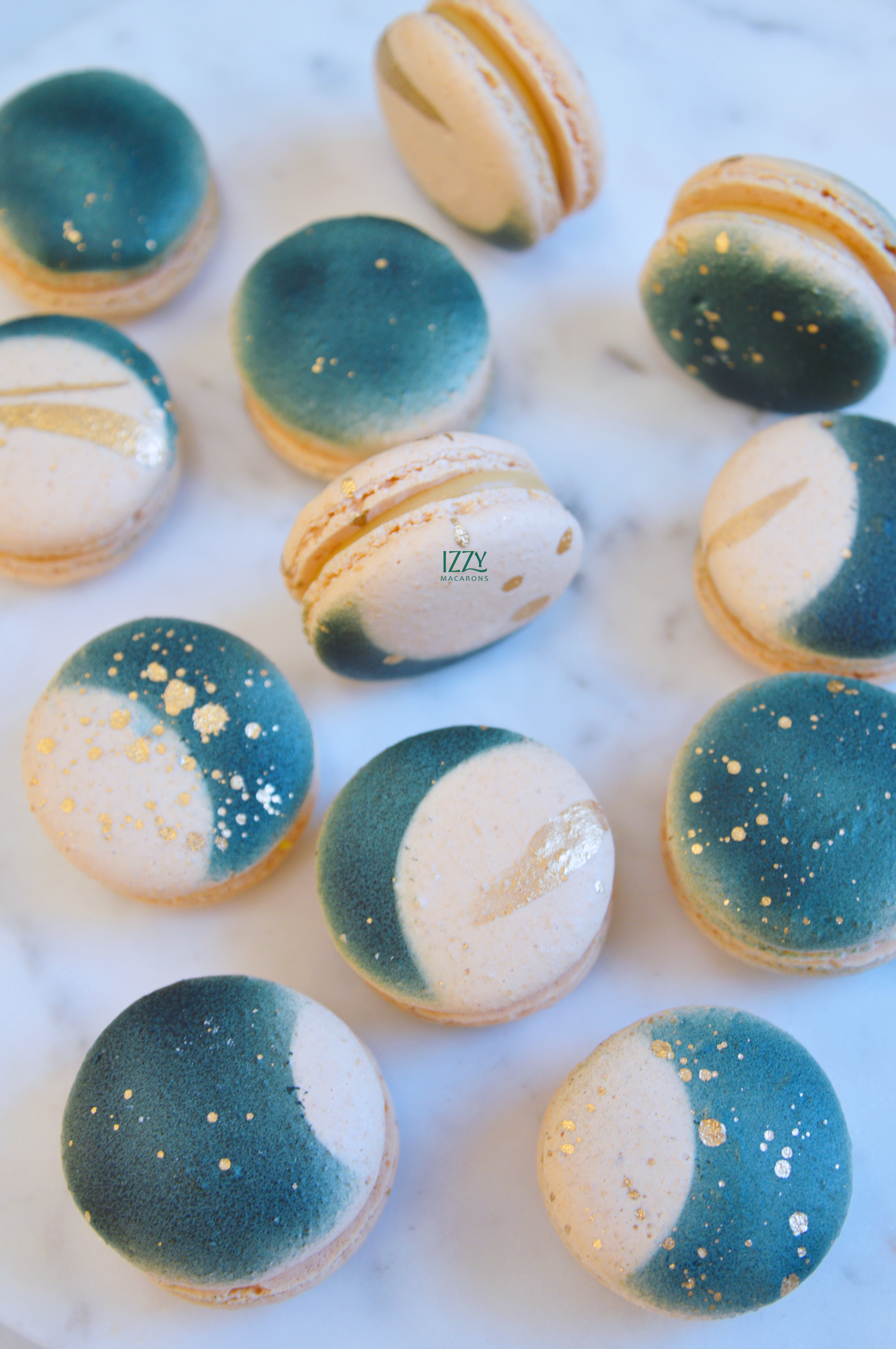 Moon Phases Macarons