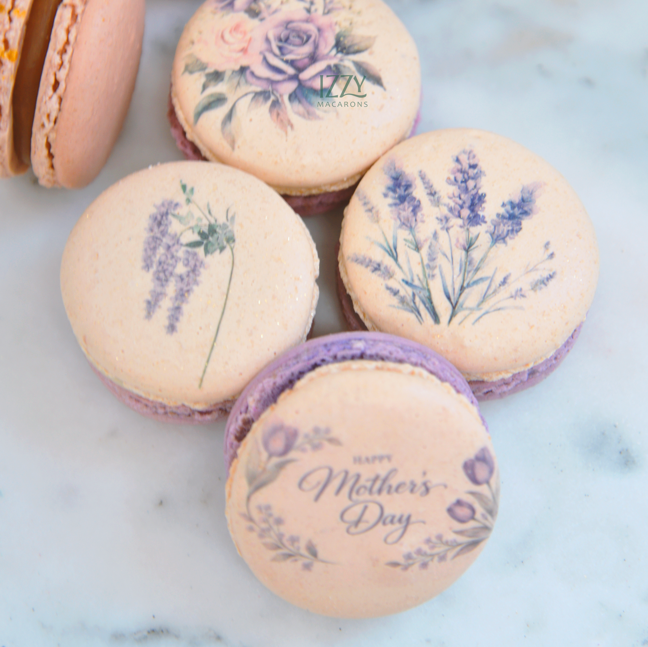 Mother's Day Box - Purple Flower