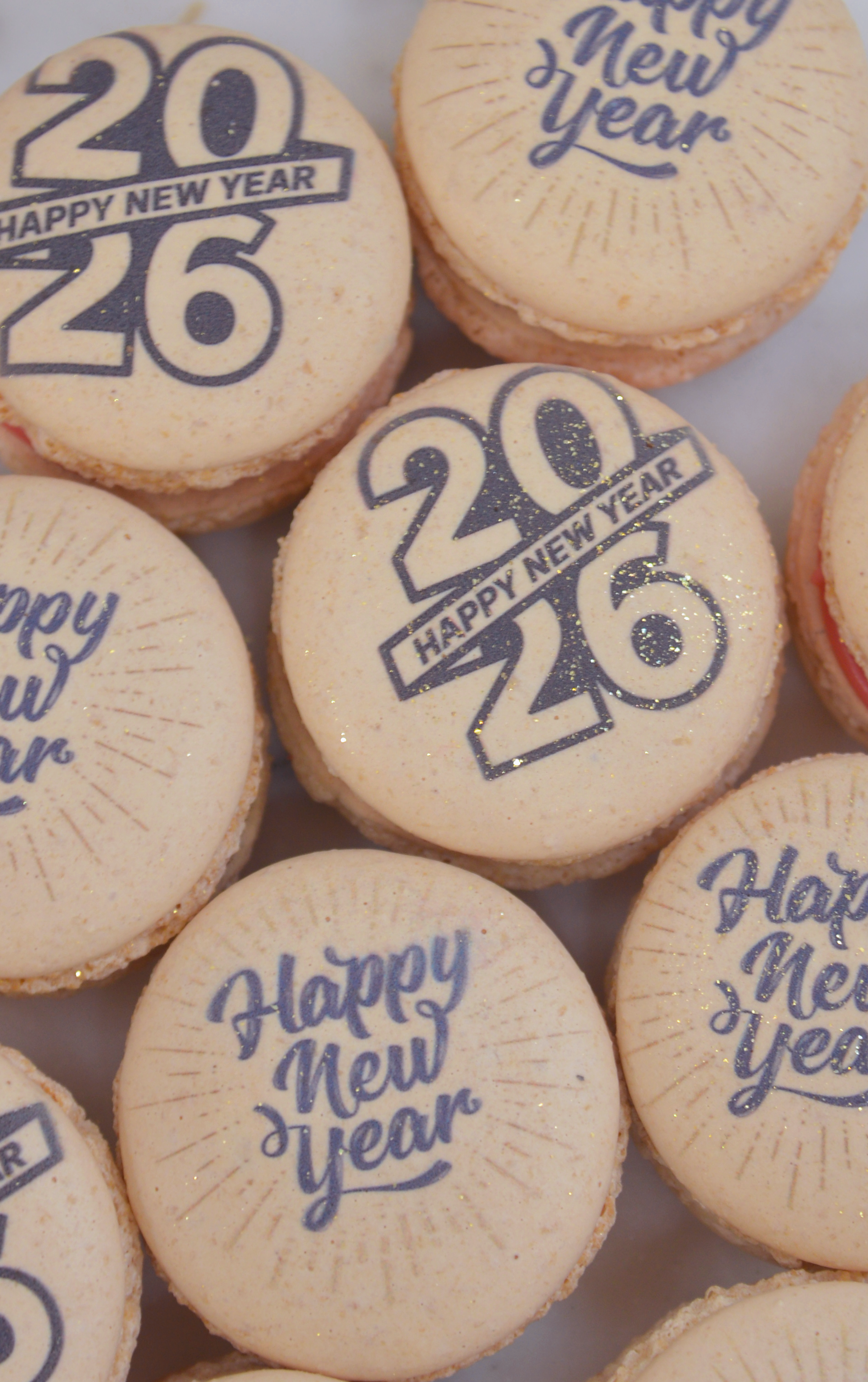 New Year Macarons