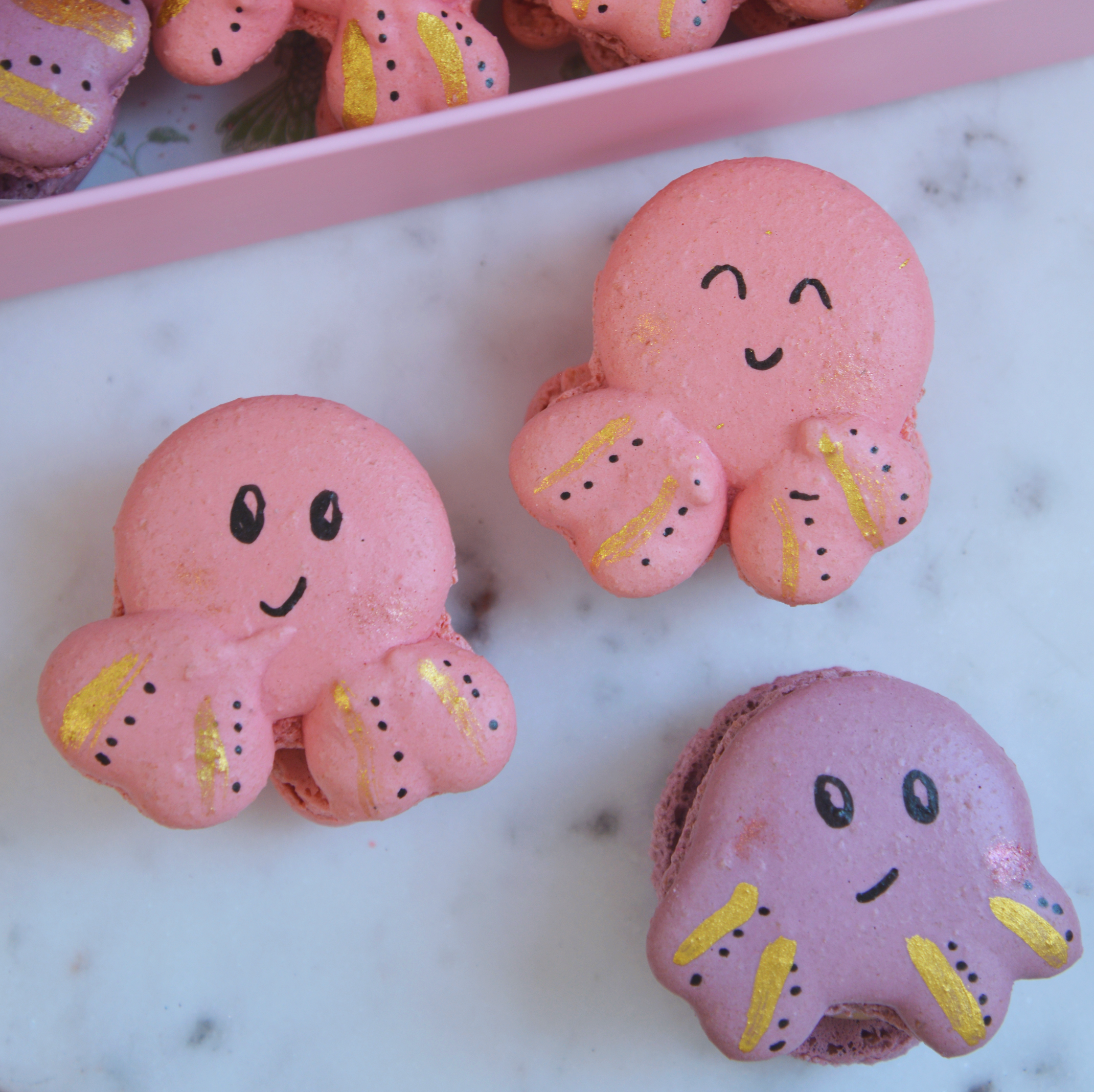 Octopus Macarons