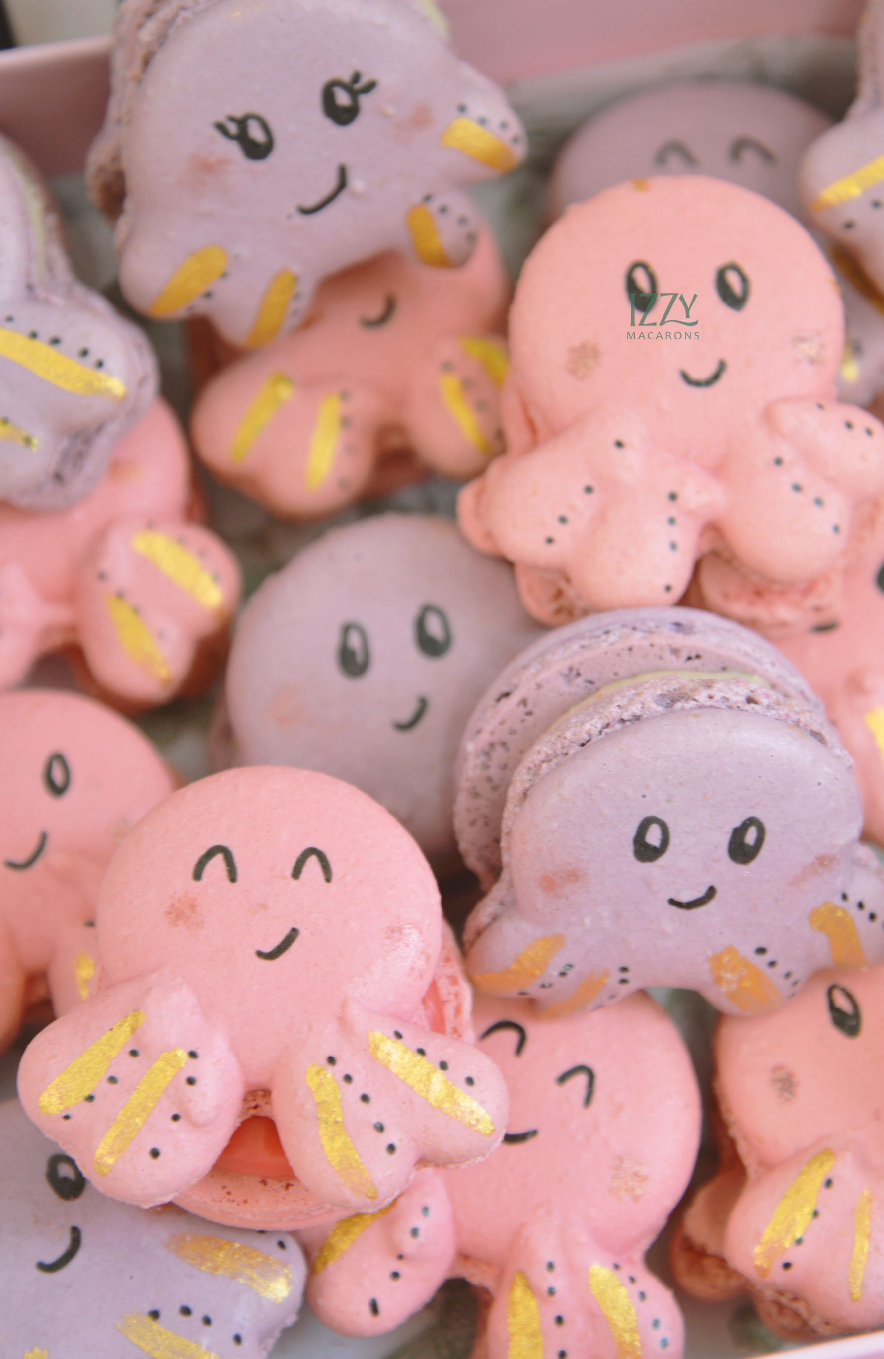 Octopus Macarons