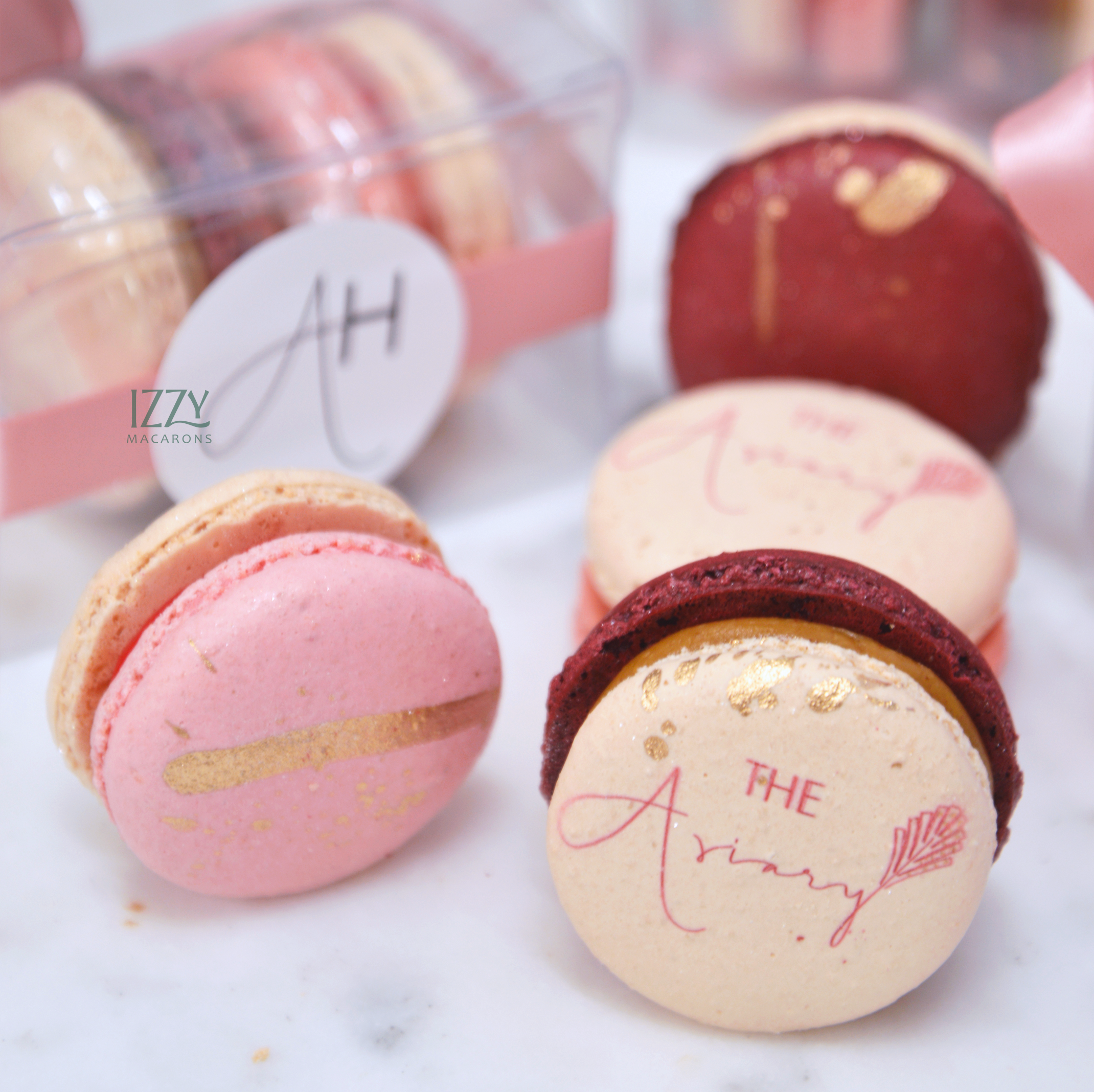 Customized Party Favor Macarons