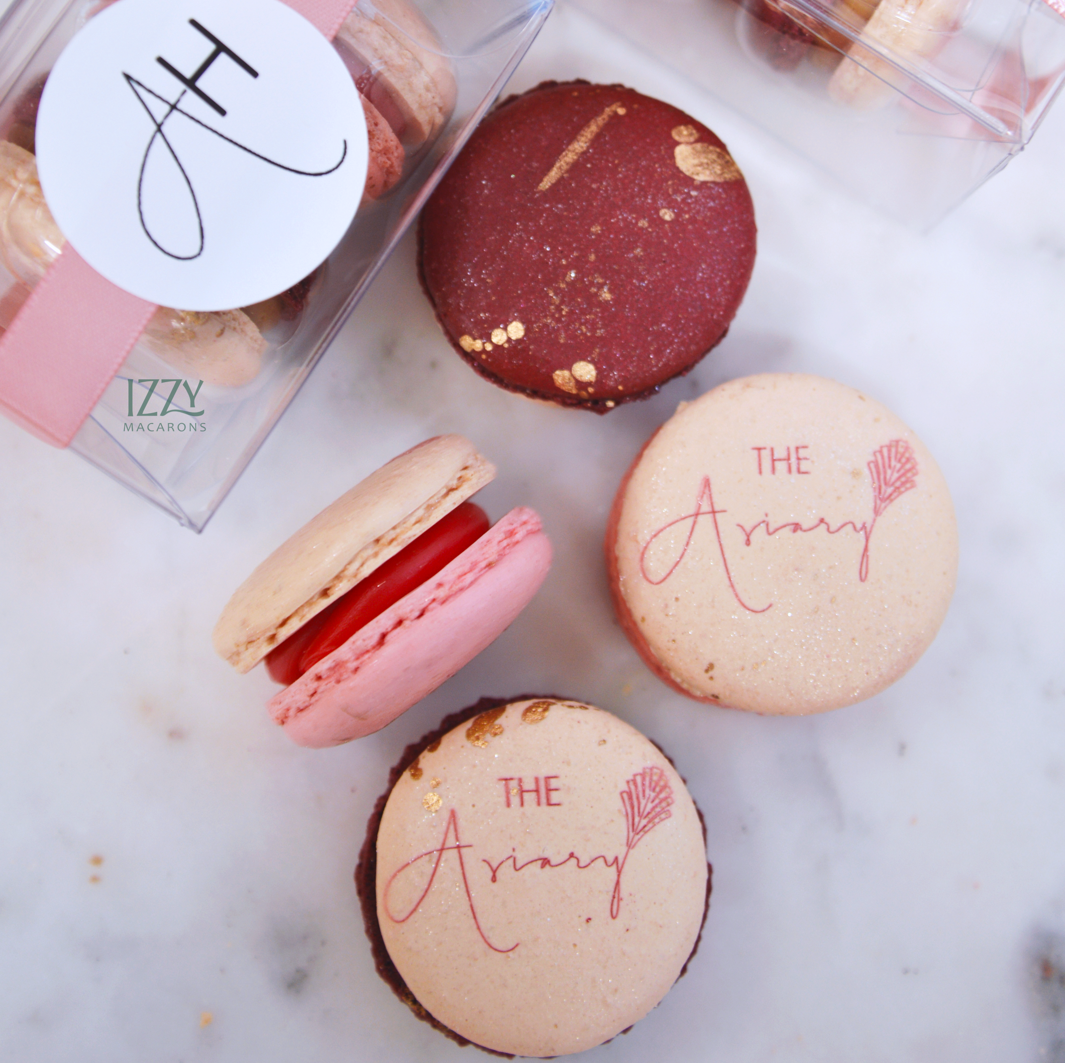 Customized Party Favor Macarons