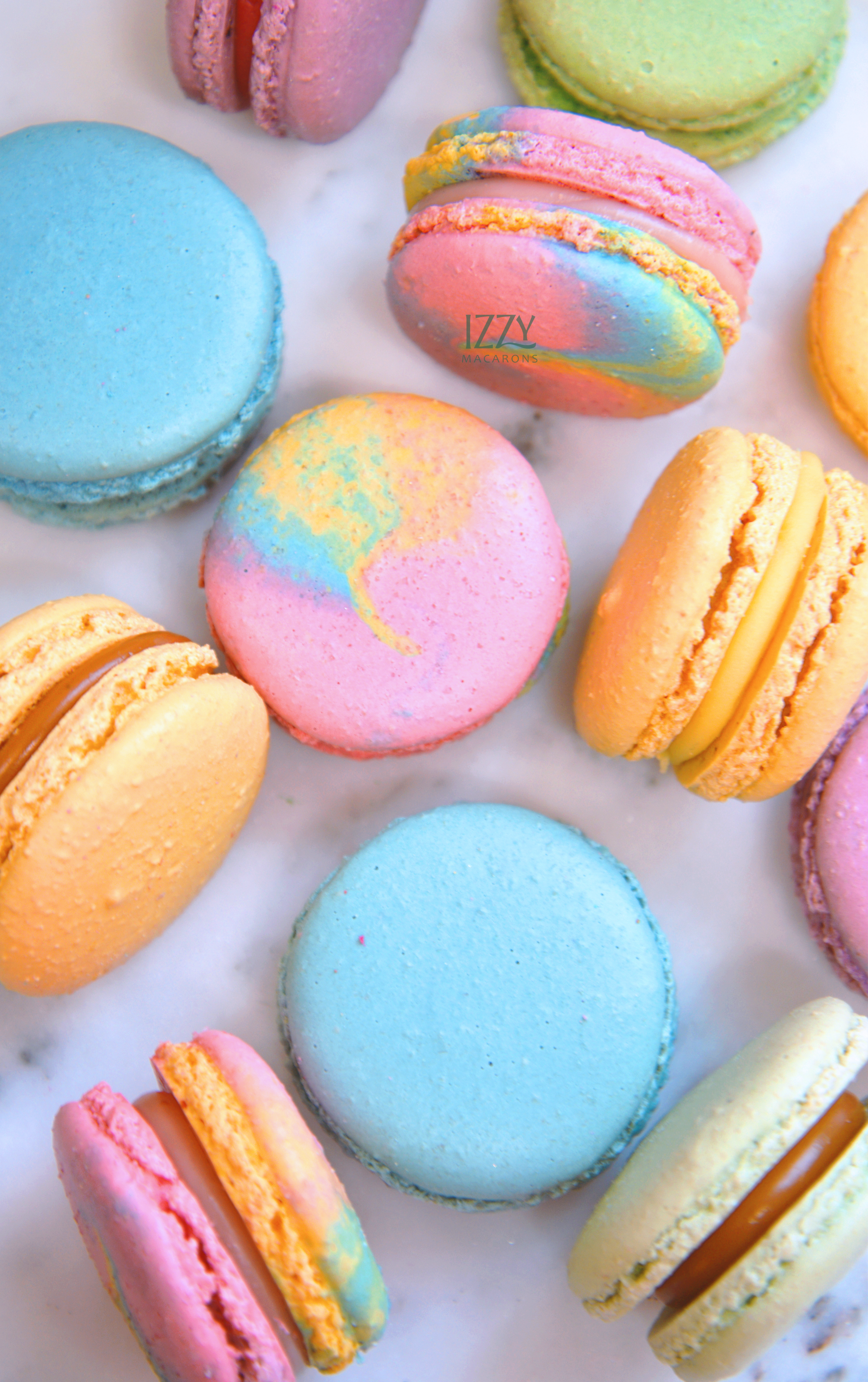Pastel Variation Macarons